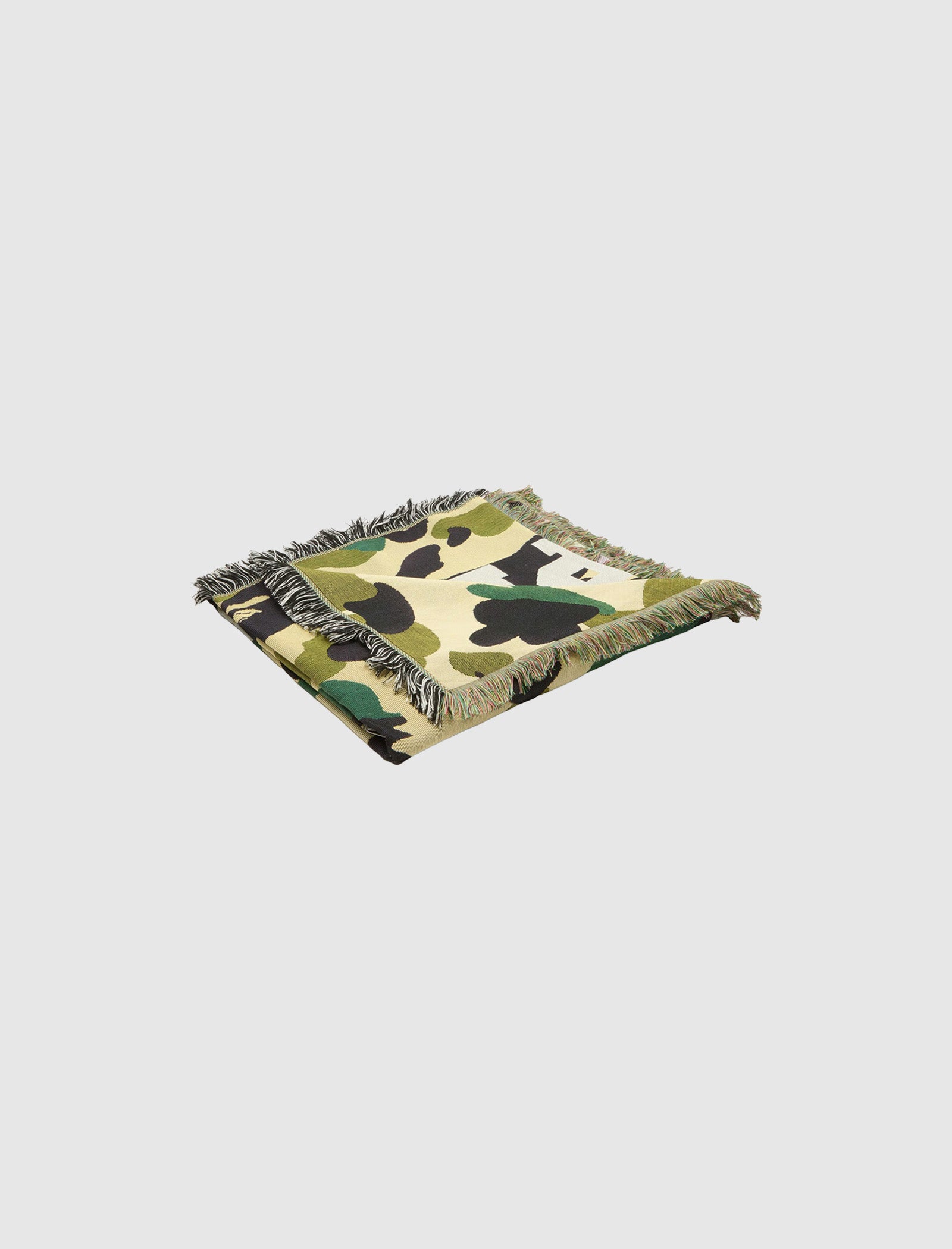 A BATHING APE CAMO BLANKET