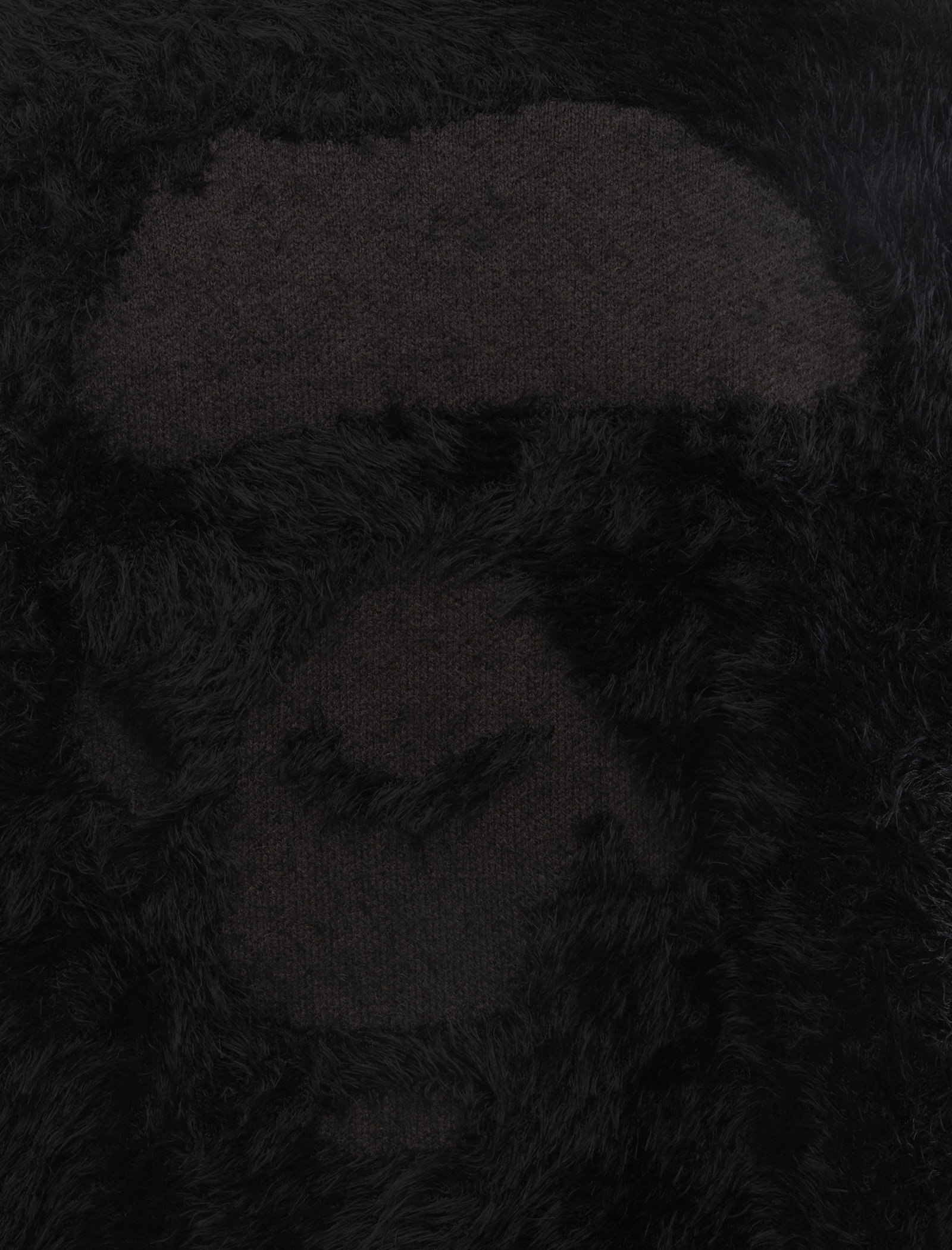 APE FACE SHAGGY SWEATER