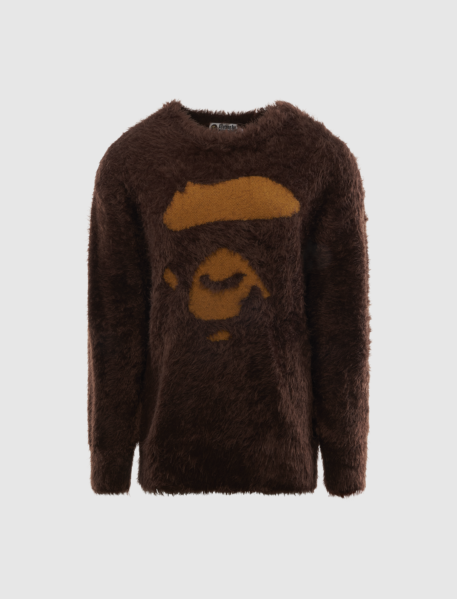 BAPE APE FACE SHAGGY SWEATER BAPE APE FACE SHAGGY SWEATER
