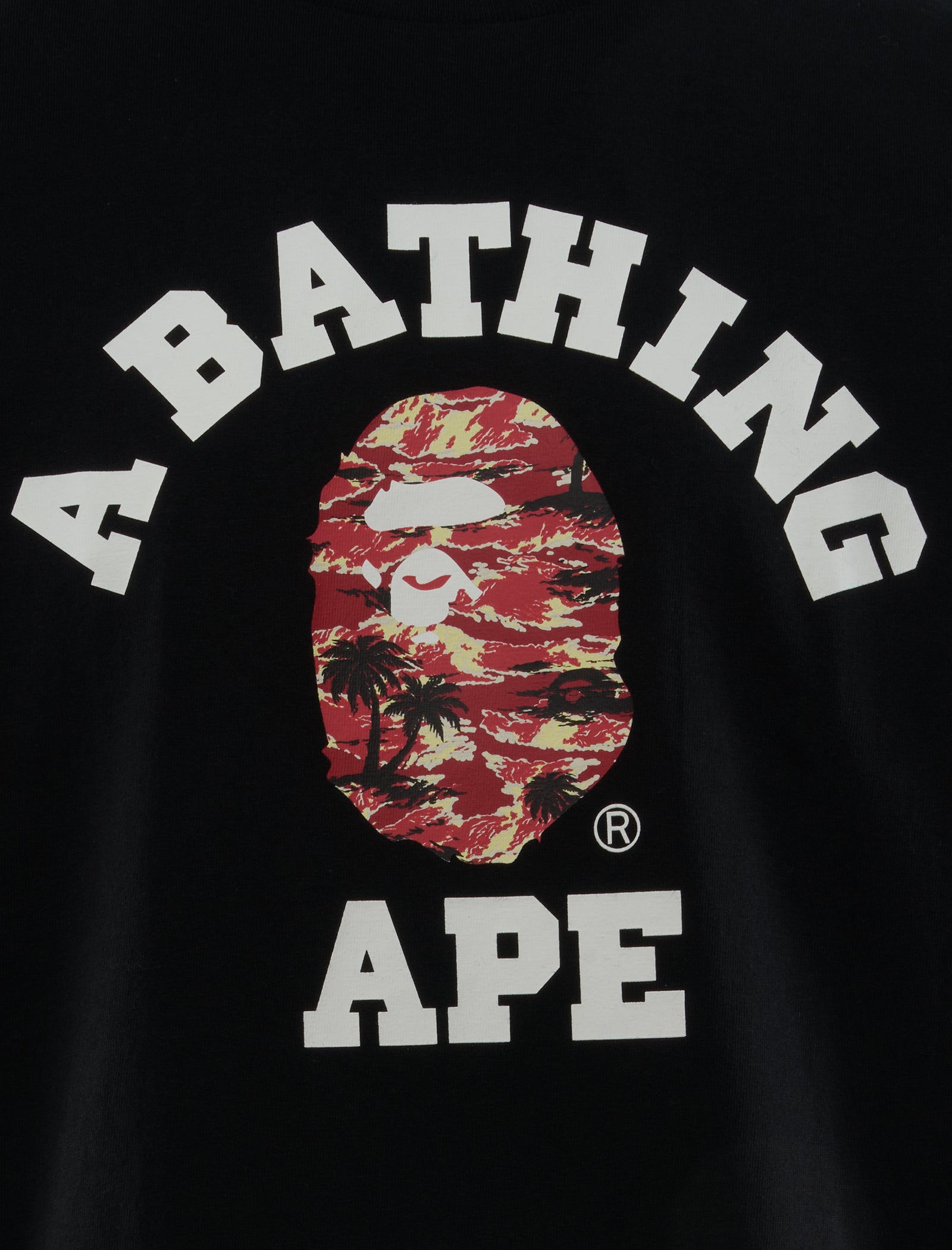 PALM TREE CAMO COLLEGE TEE