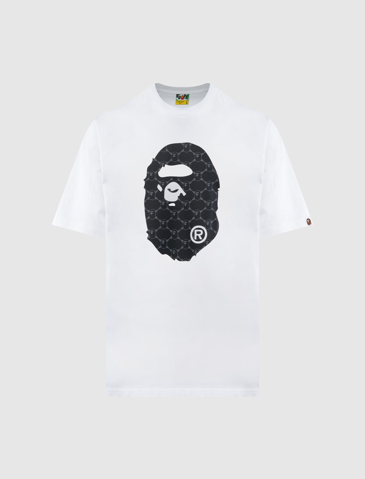 A BATHING APE MONOGRAM APE TEE