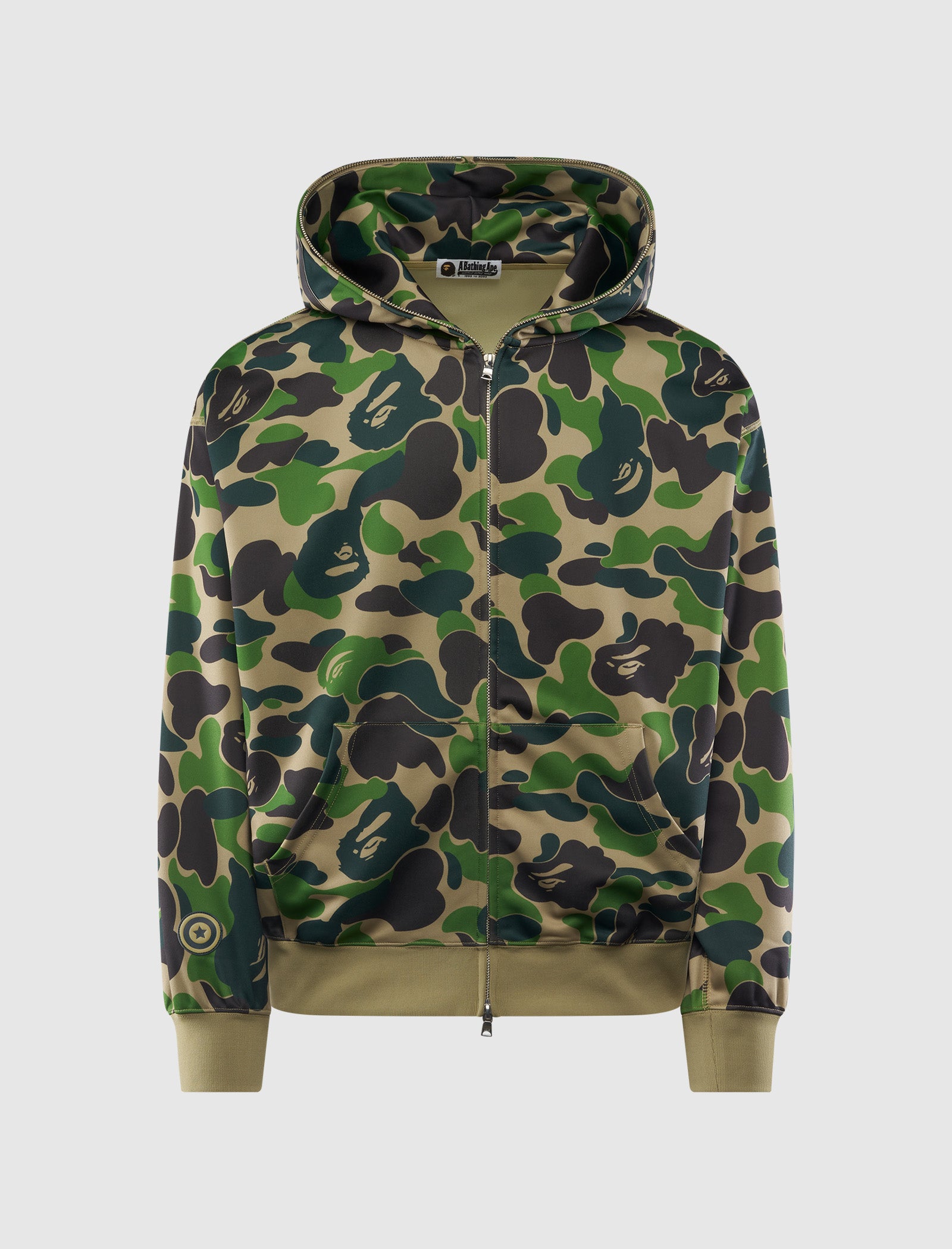 CAMO RAYON HOODIE