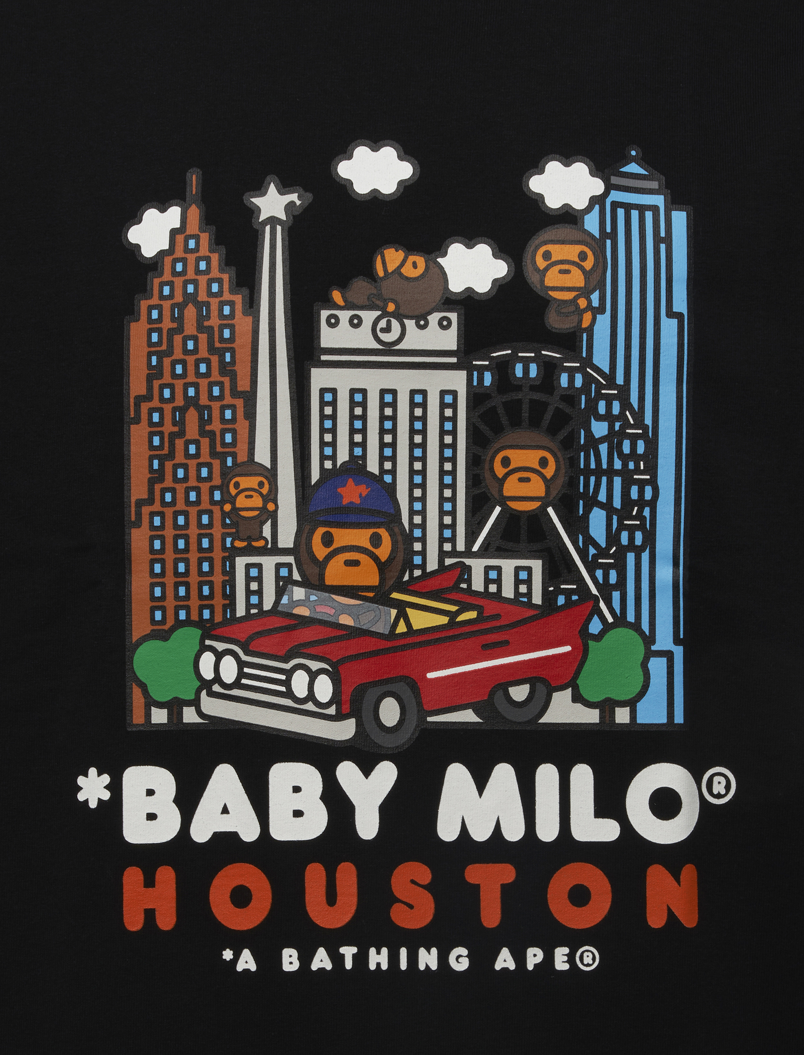 HOUSTON BAPE CITY TEE
