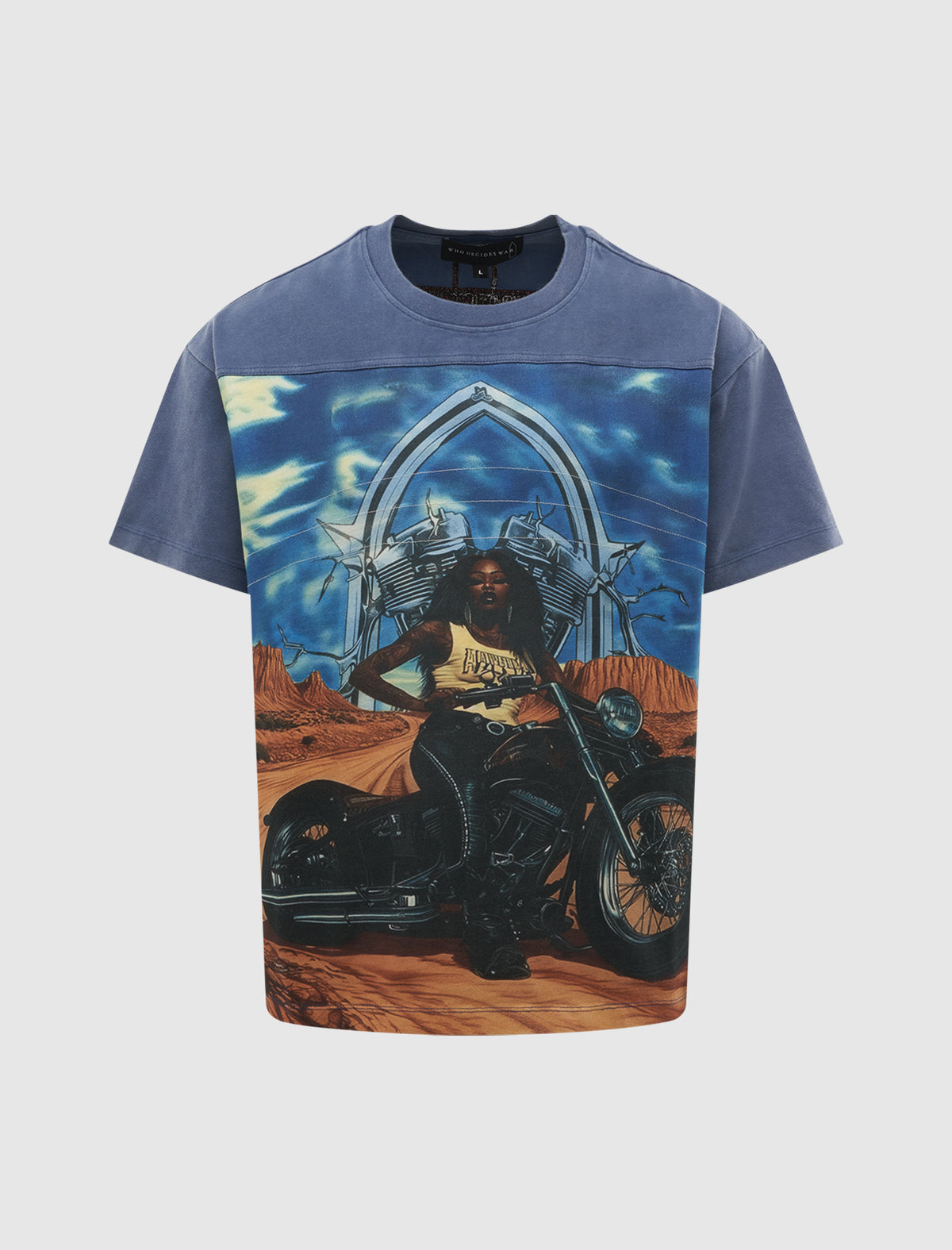 WHO DECIDES WAR BIKER JERSEY