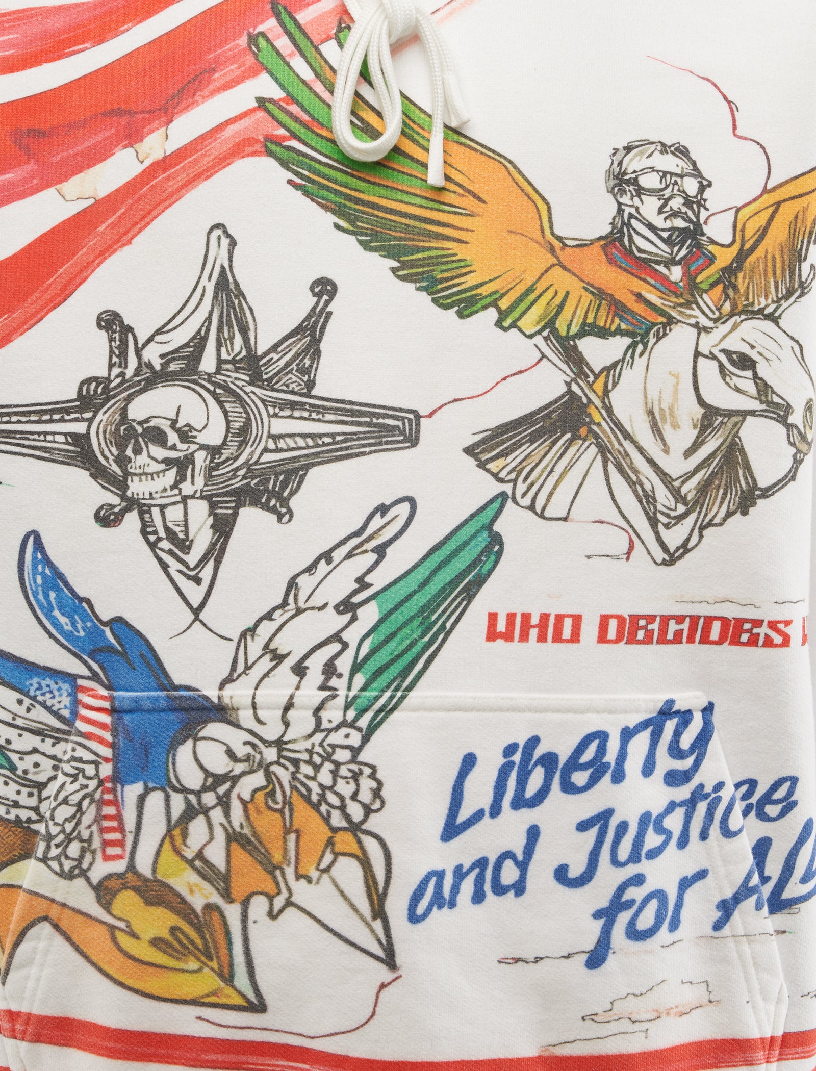 LIBERTY HOODED PULLOVER