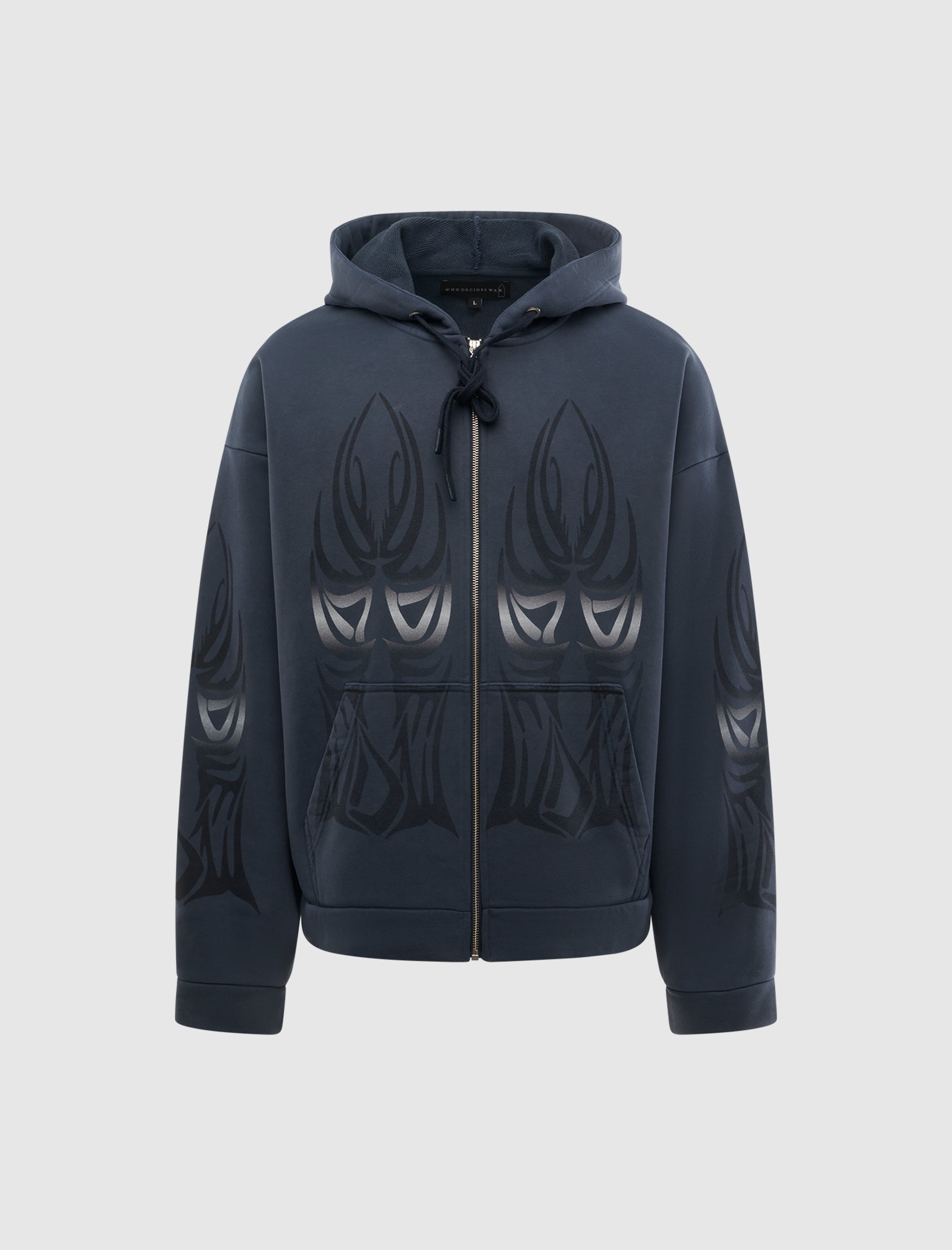 WHO DECIDES WAR WINGED ZIP UP