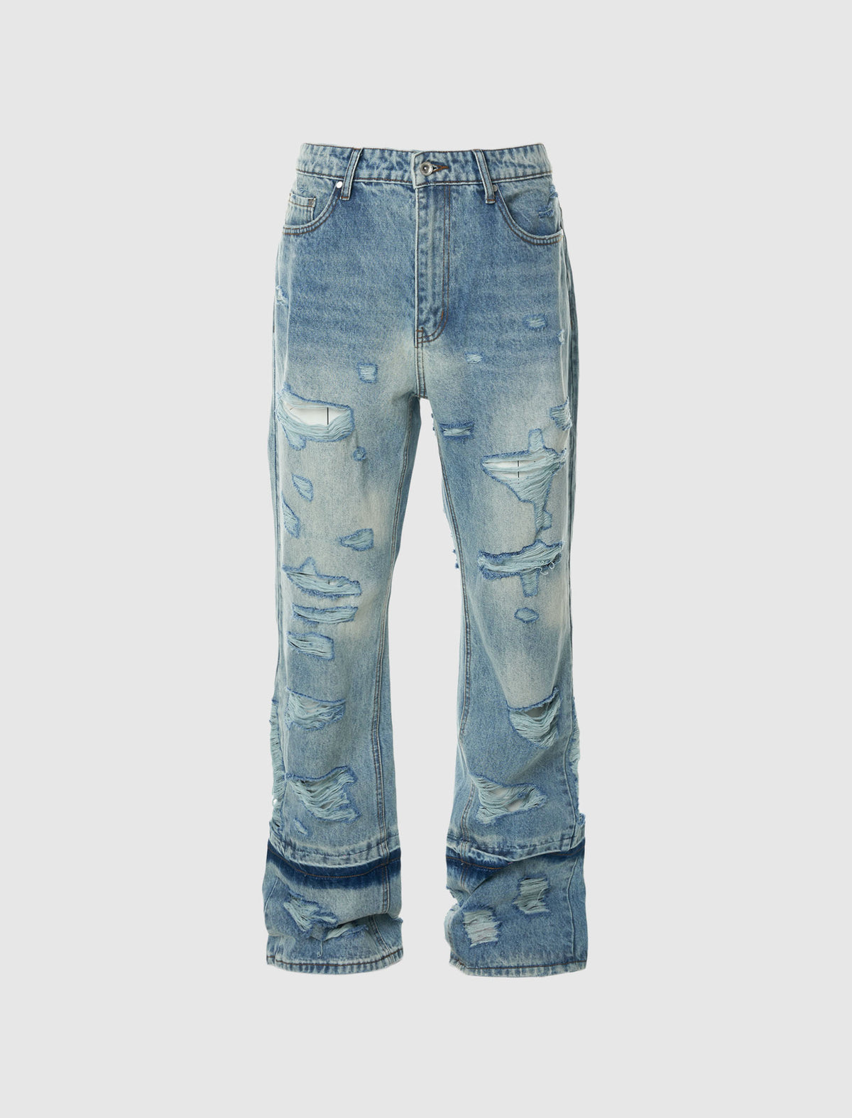 WHO DECIDES WAR GNARLY DENIM JEANS