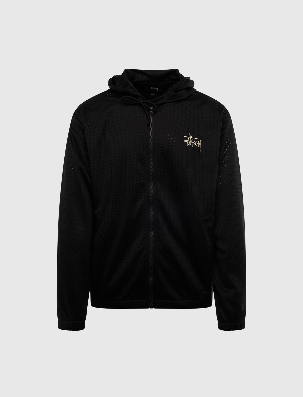 STUSSY active jacket sampling　M STÜSSY ATHLETIC MESH ZIP HOODIE
