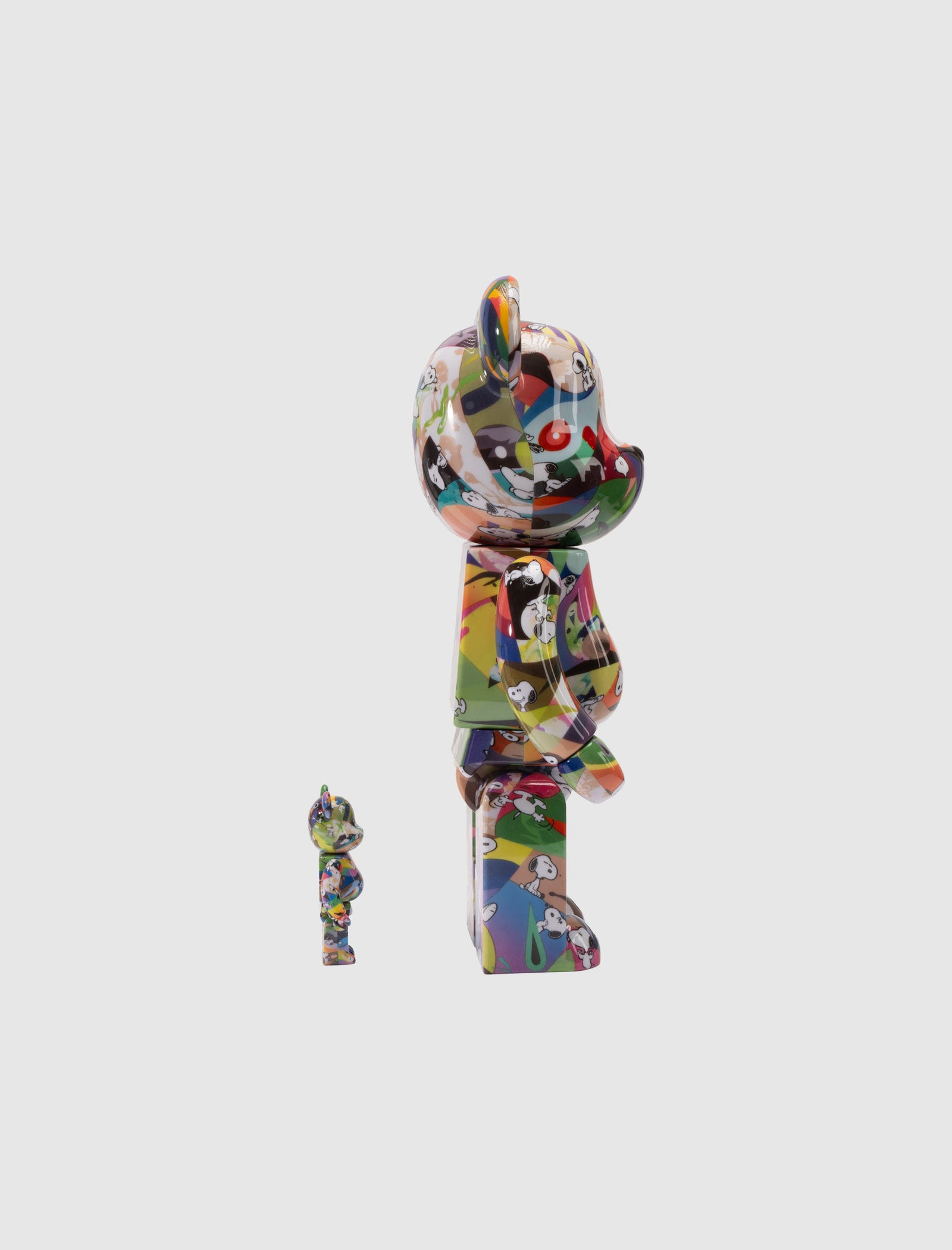 BE@RBRICK TOMOKAZU MATSUYAMA × PEANUTS 100% & 400%