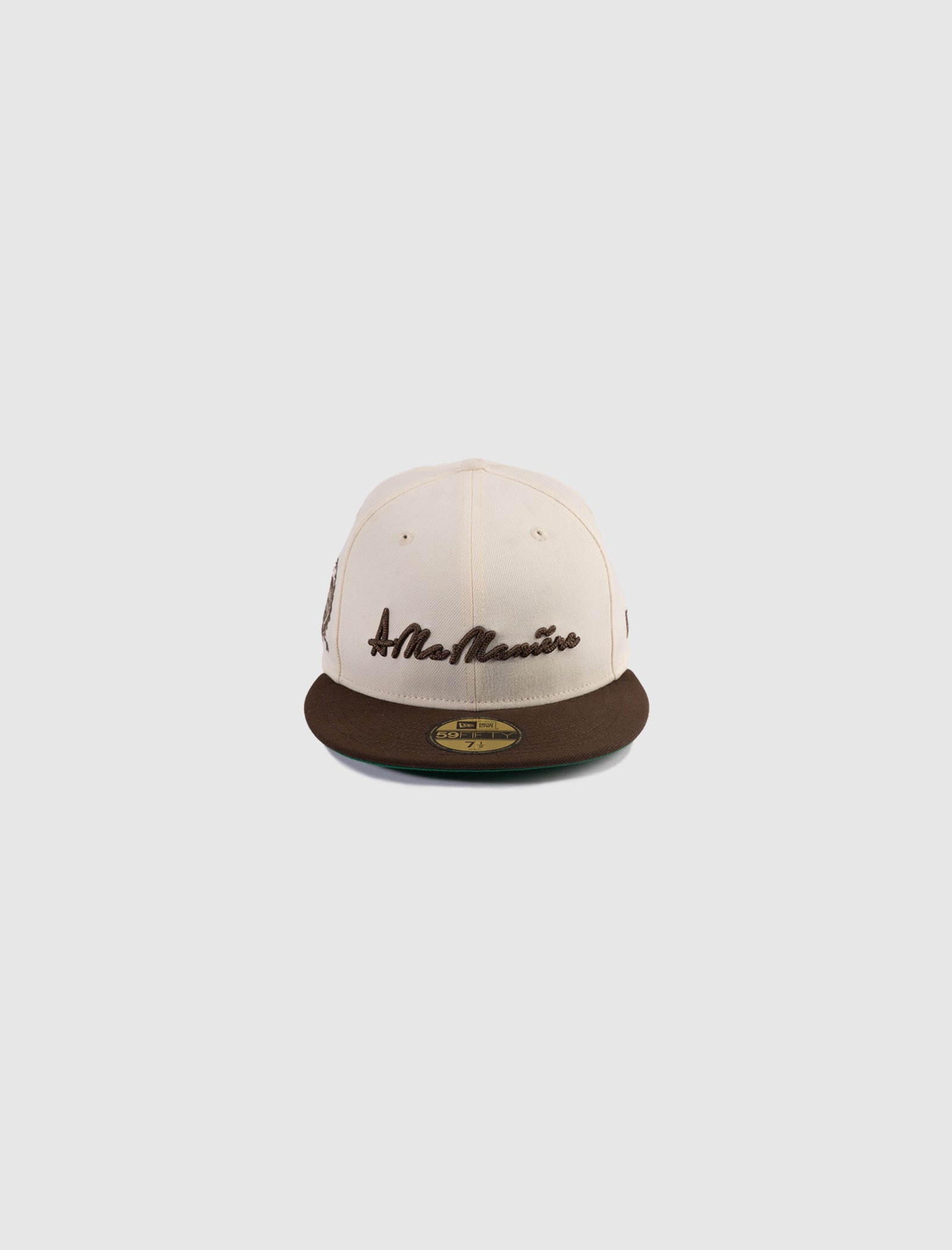 NEW ERA A MA MANIÉRE CHAIN FITTED HAT WALNUT