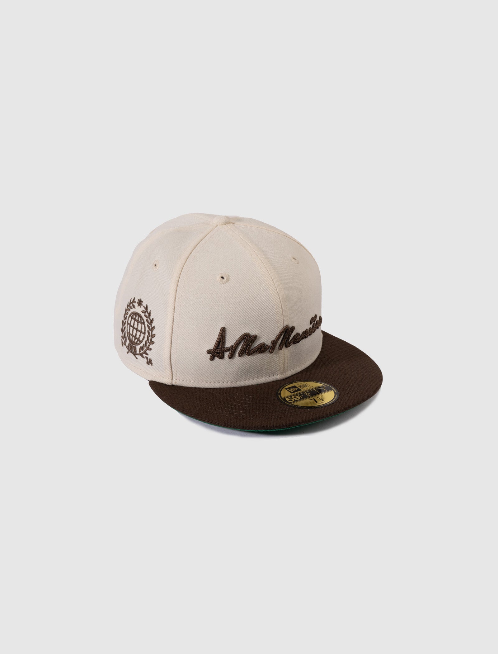 NEW ERA A MA MANIÉRE CHAIN FITTED HAT WALNUT