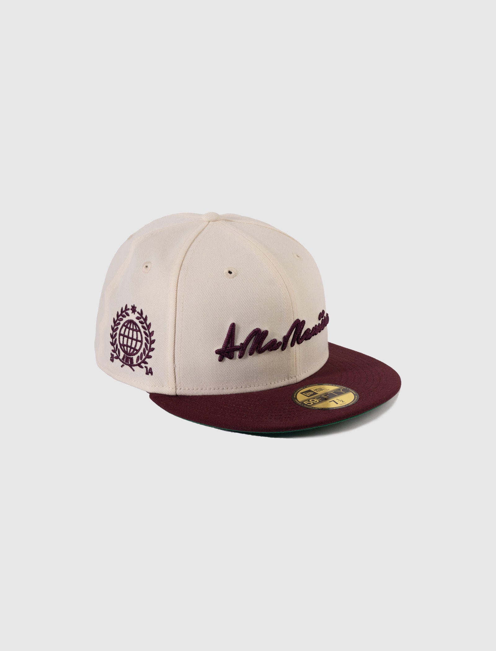 NEW ERA A MA MANIÉRE CHAIN FITTED HAT MAROON