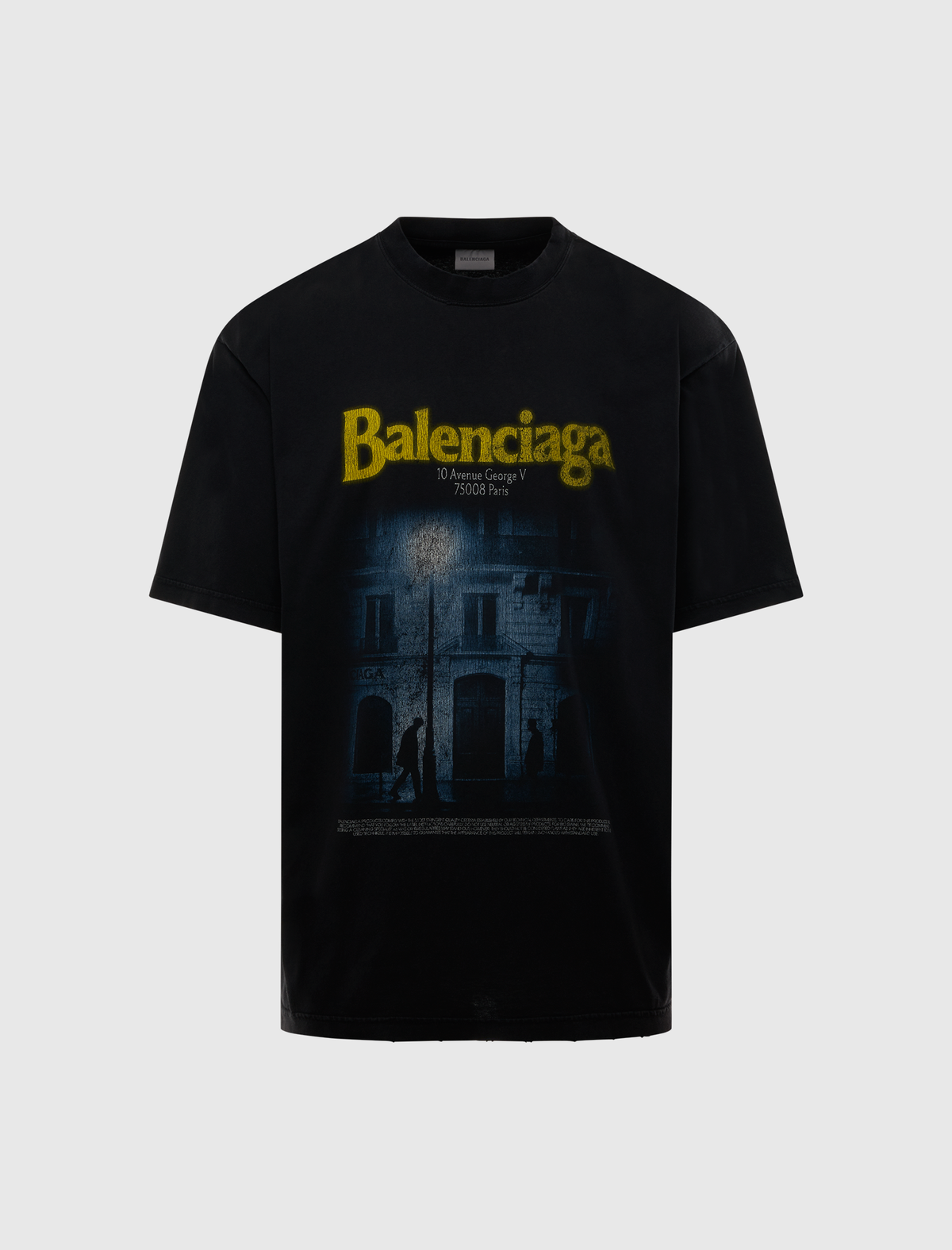 BALENCIAGA THE ADDRESS MEDIUM FIT T-SHIRT