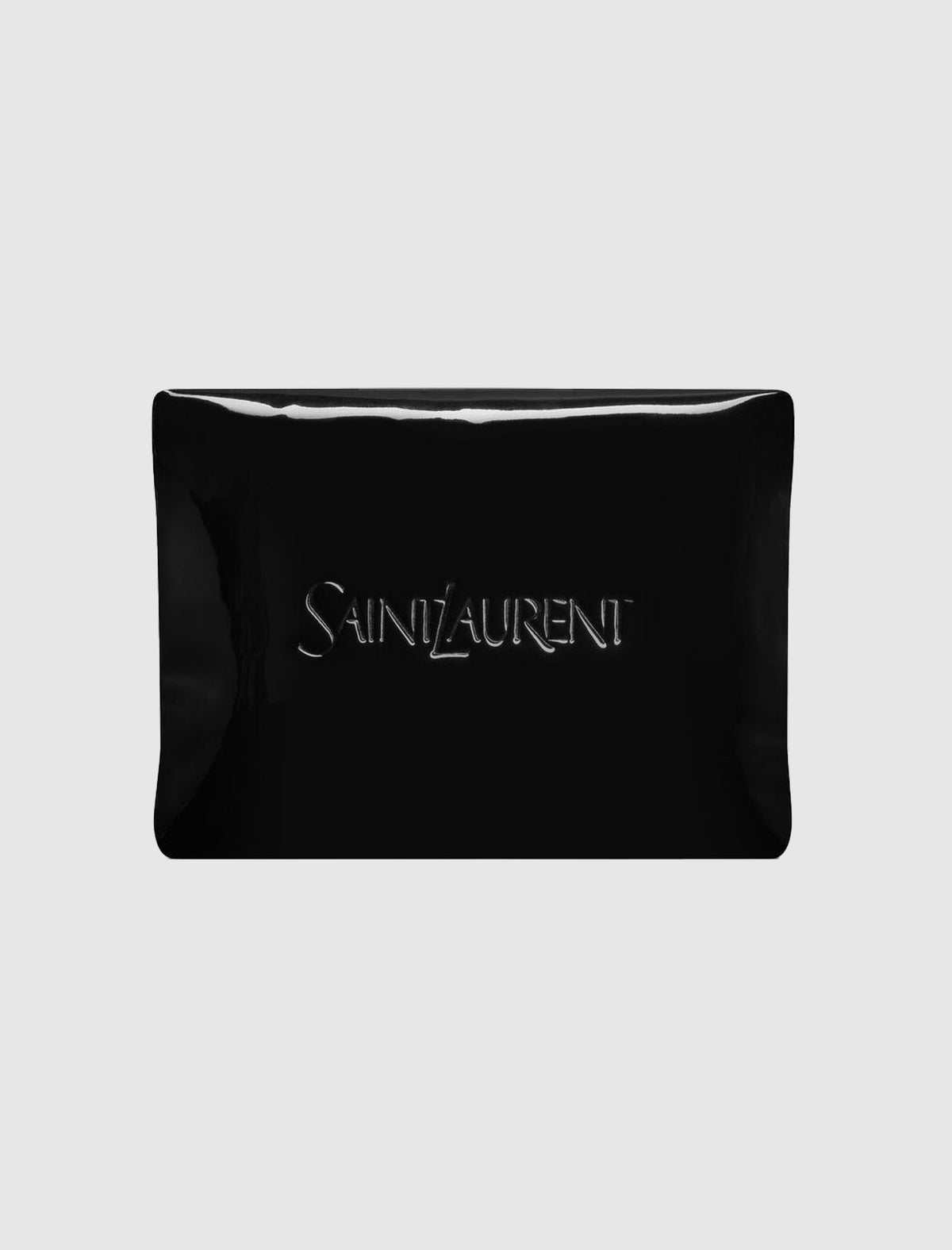 Amazon.com : Yves Saint Laurent YSL Cosmetic BLACK GOLD  Yves Saint Laurent Gray and Black Cosmetic Bag main image 2