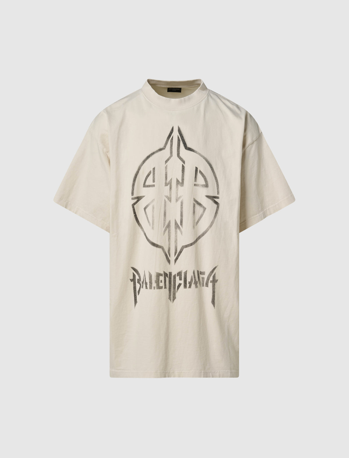 BALENCIAGA METAL BB STENCIL TEE