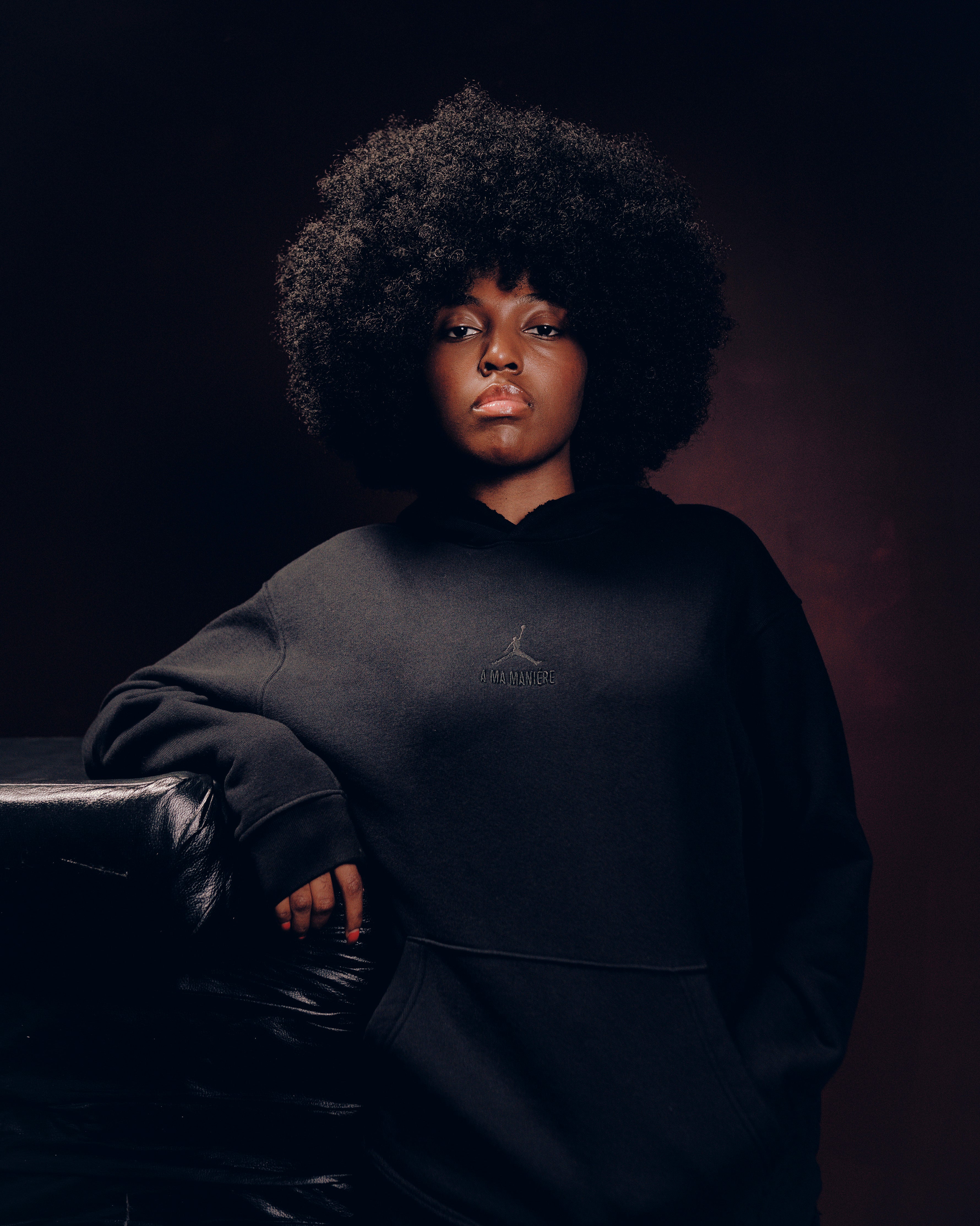 AMM "BLACK COLLECTIVE" FLEECE HOODIE