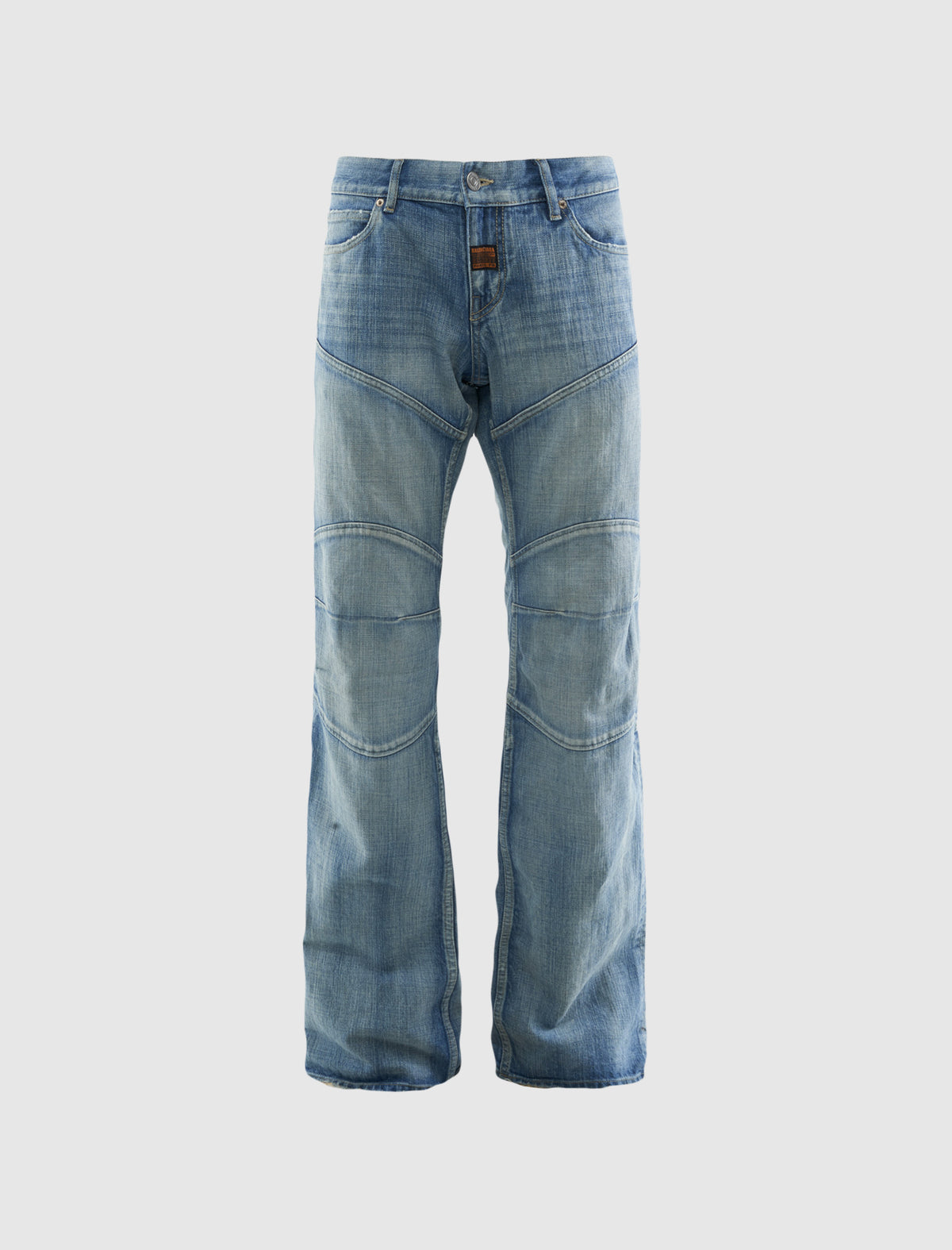 BALENCIAGA FITTED LOW WAIST JEANS