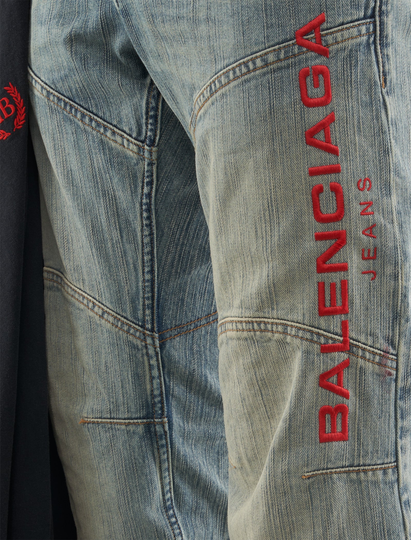 LAYERED LOW WAIST JEANS