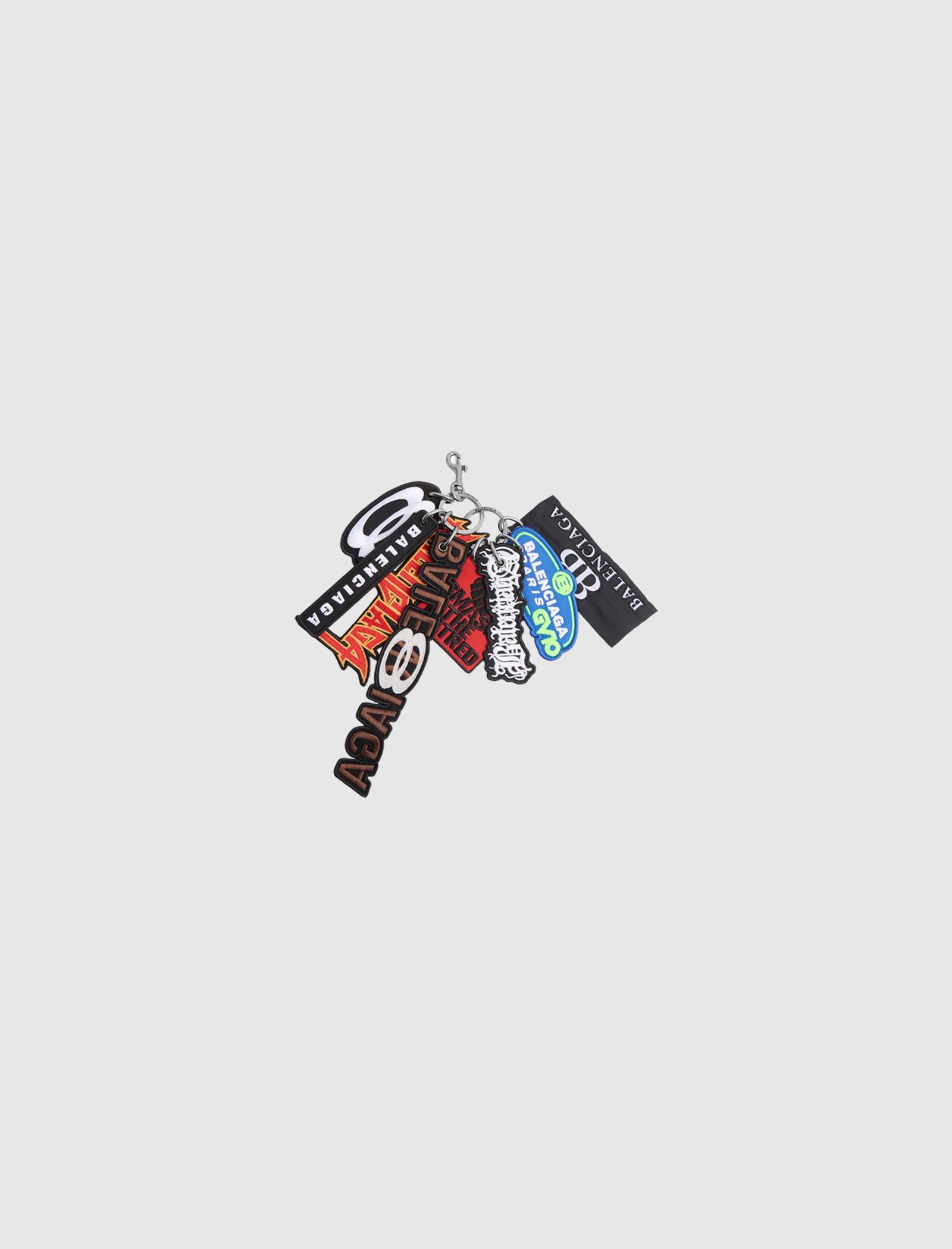 BALENCIAGA CHARM KEYCHAIN PATCHES