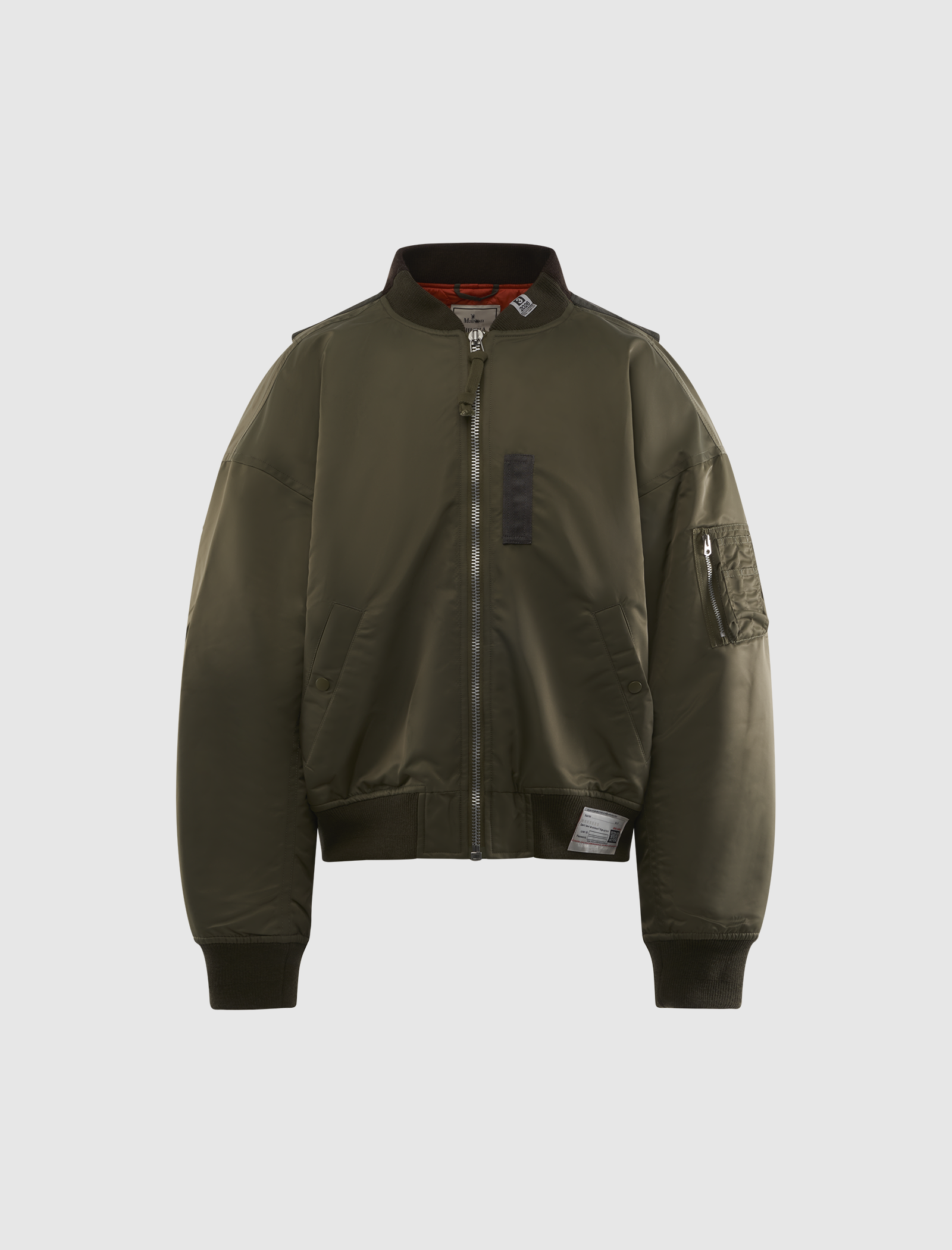 BACK VEST BOMBER JACKET