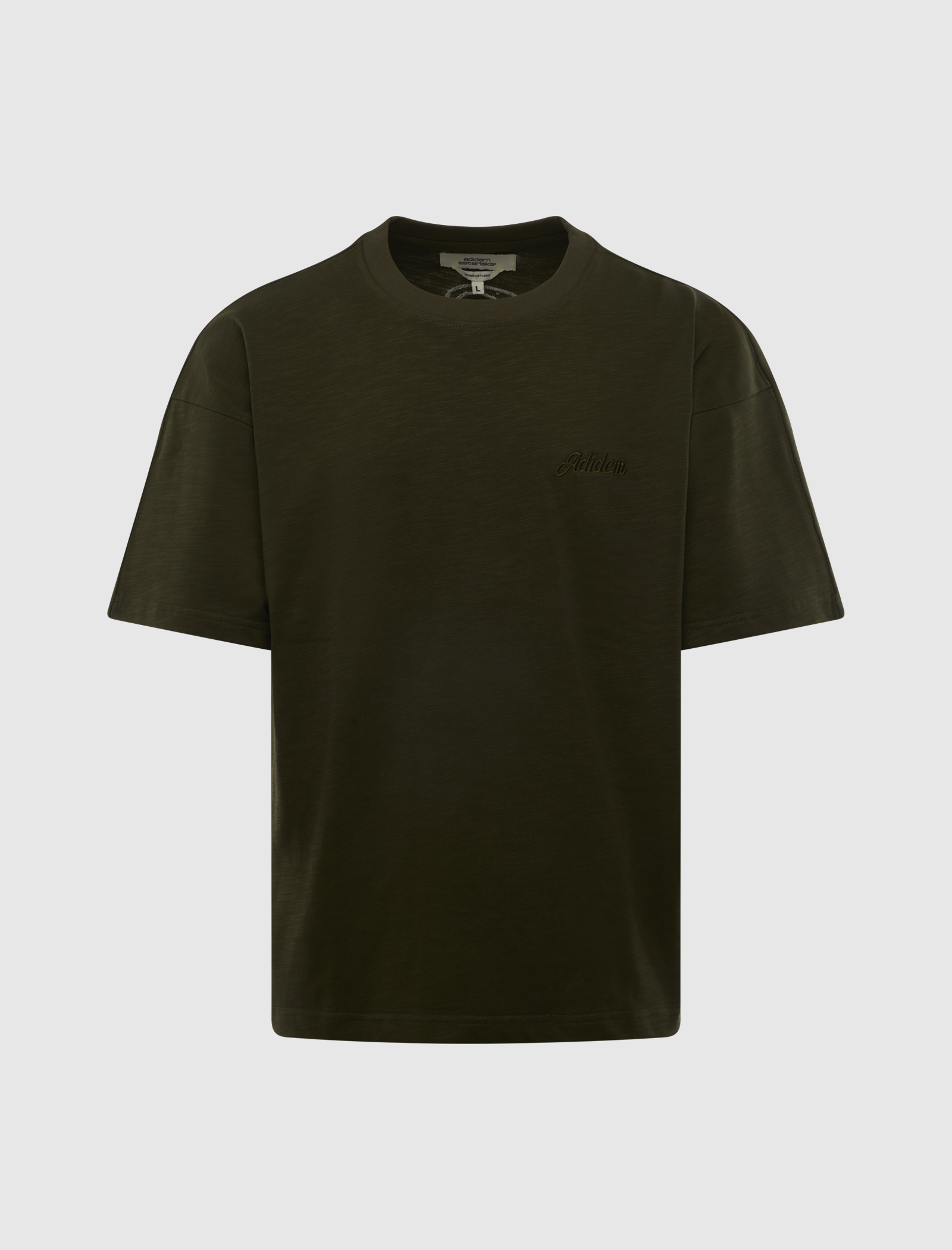 SLUB CURSIVE TEE