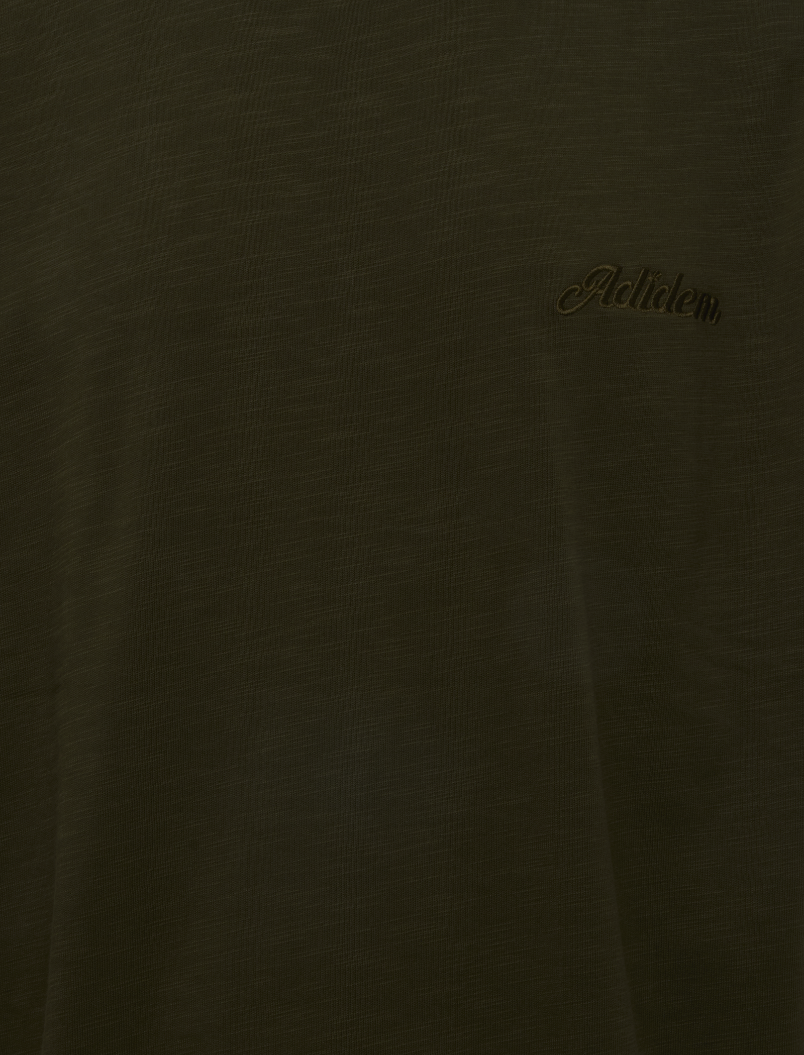 SLUB CURSIVE TEE