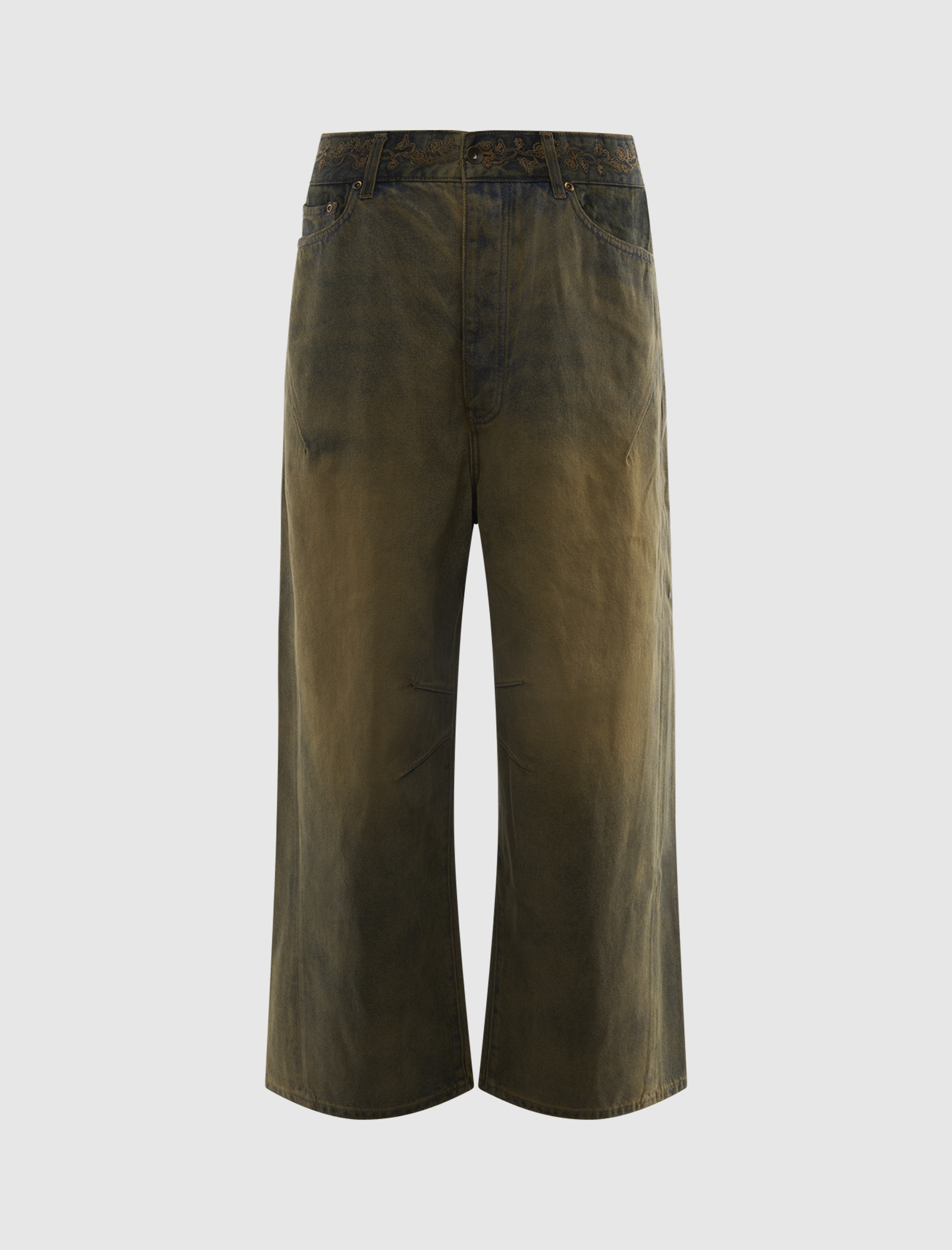 WAXED TWO-TONE DENIM