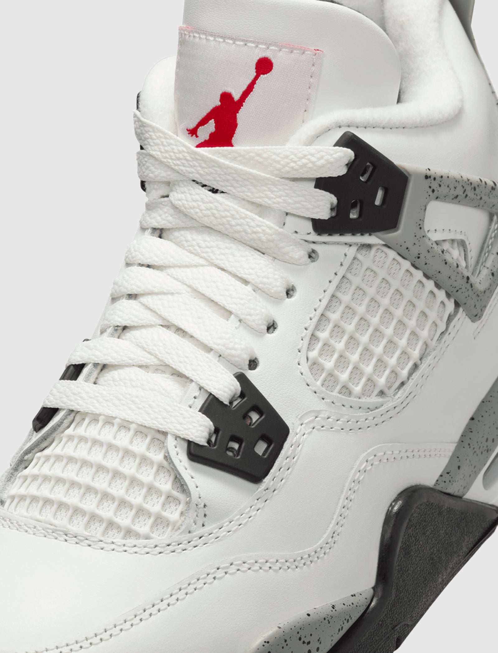 AIR JORDAN 4 RETRO "WHITE CEMENT" GS