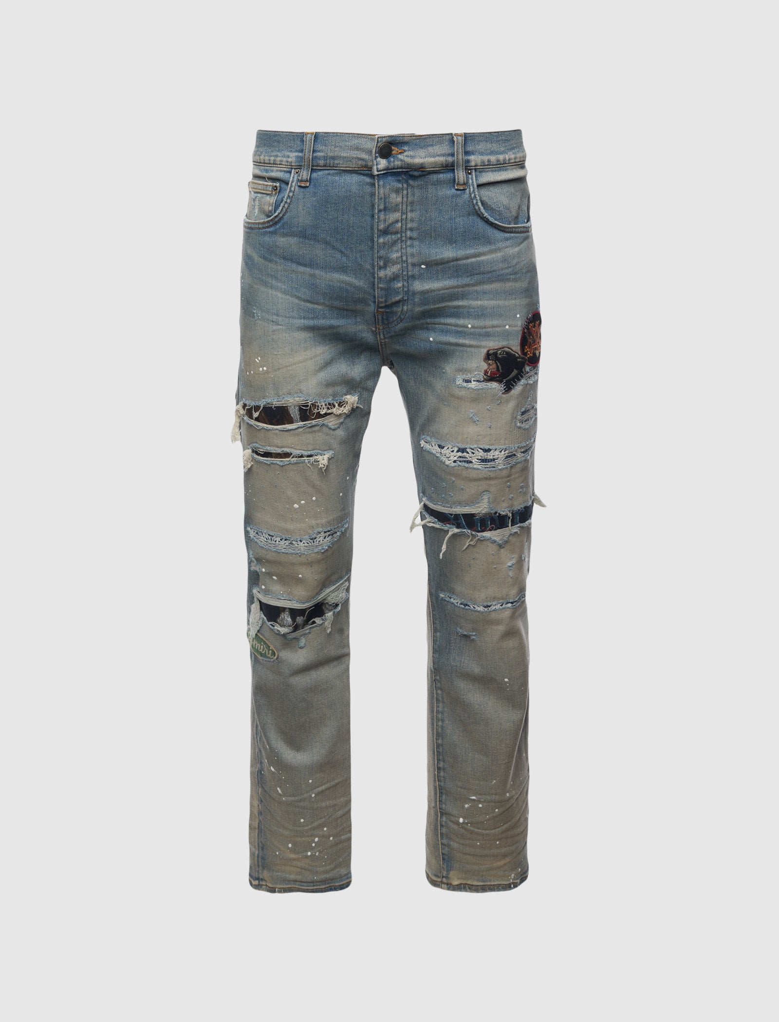 VINTAGE PATCH SLIM JEAN