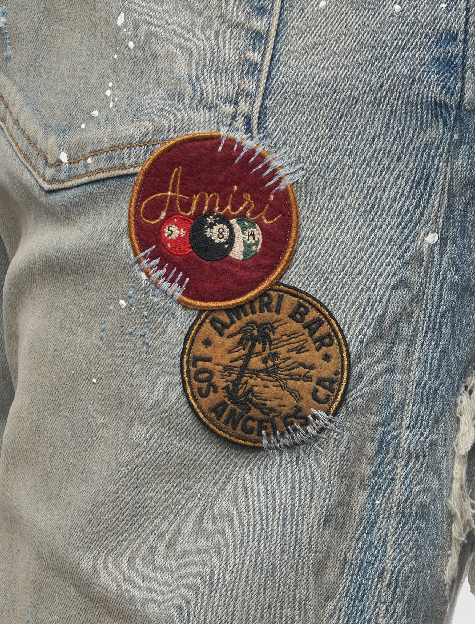 VINTAGE PATCH SLIM JEAN