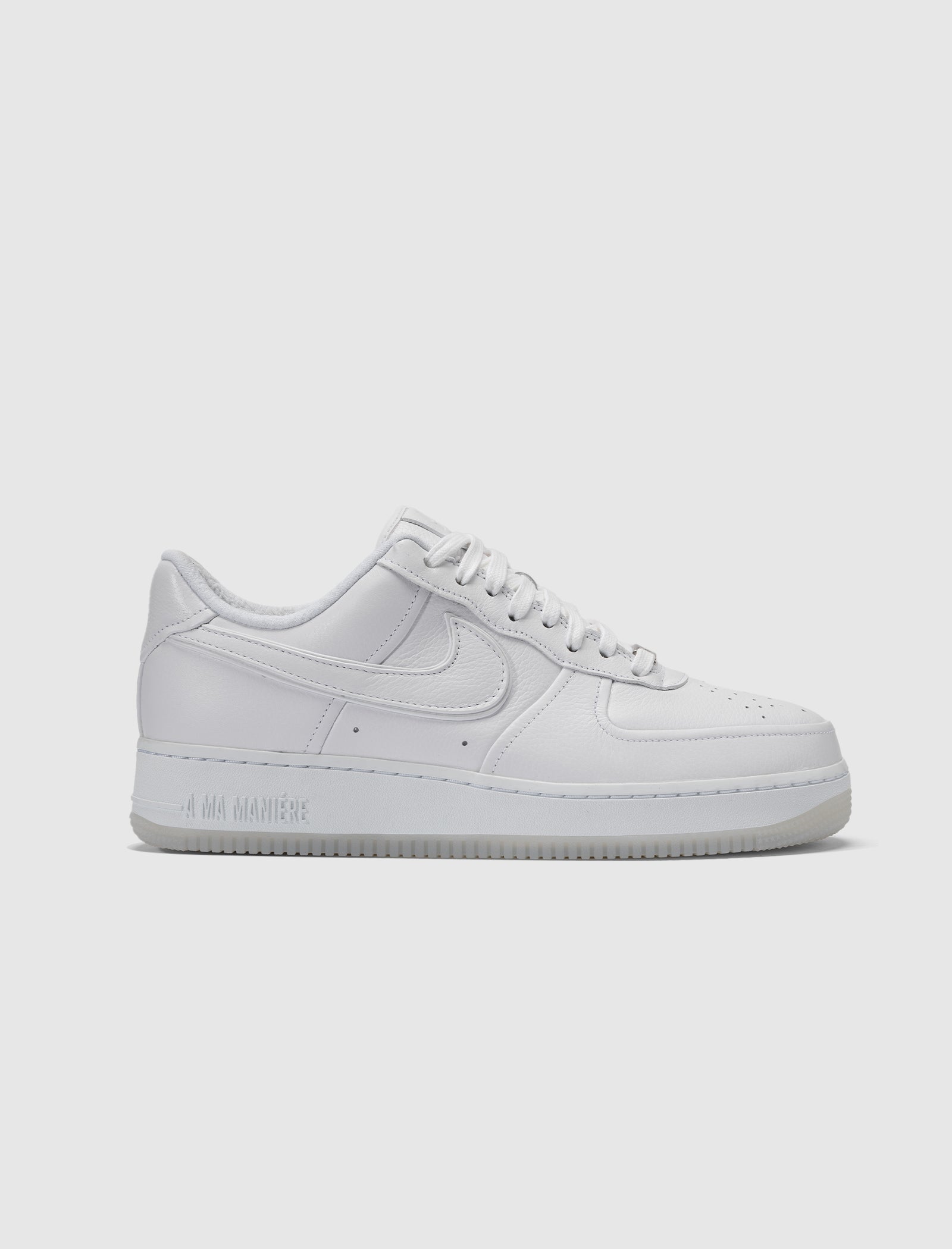 WOMEN'S A MA MANIERE AIR FORCE 1 LOW "WHITE/WHITE"