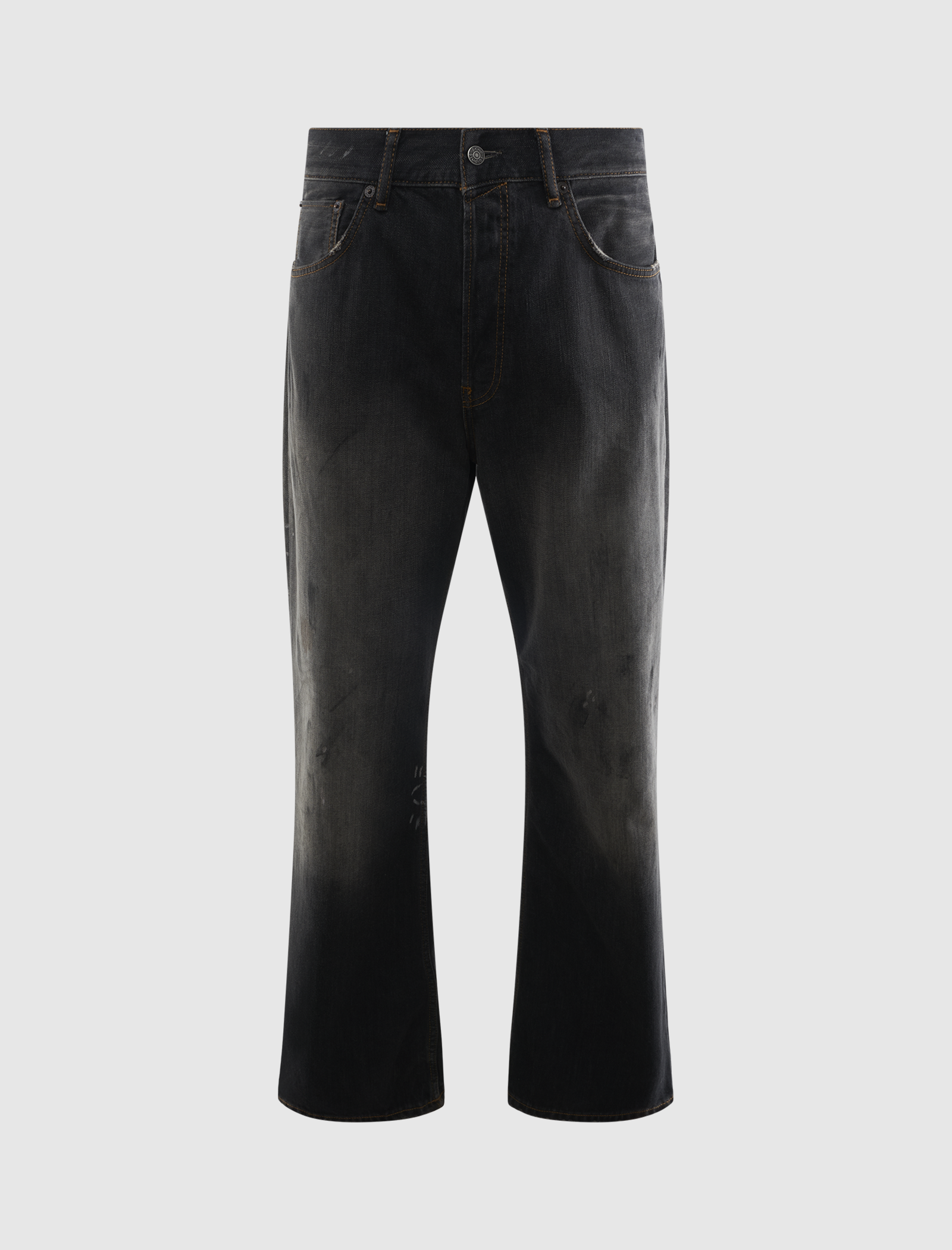 ACNE STUDIOS 2021M BLACK TRAFALGAR JEANS