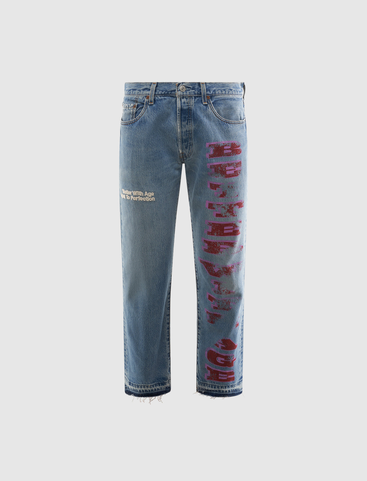 BETTER WITH AGE MONIKER DENIM TROUSER