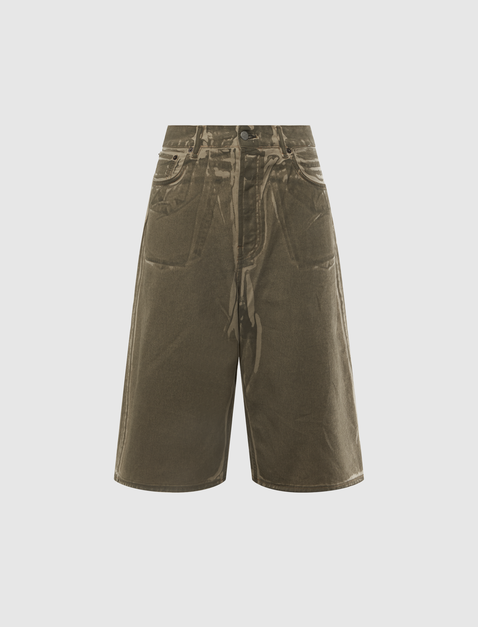 ACNE STUDIOS JUDDA U LUX OVERPRNT MIDSUMMER SHORTS