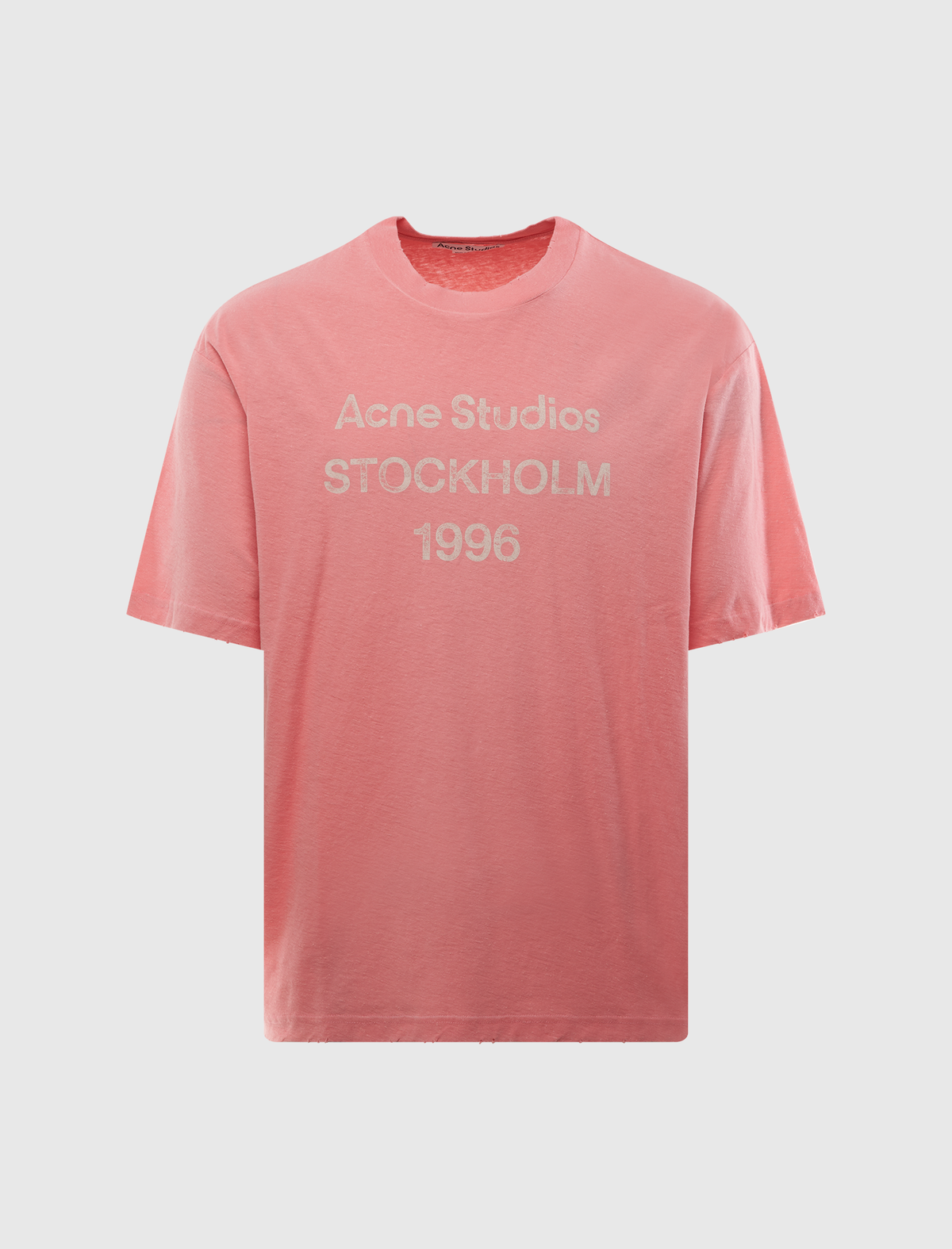 ACNE STUDIOS SPRAYED LOGO T-SHIRT