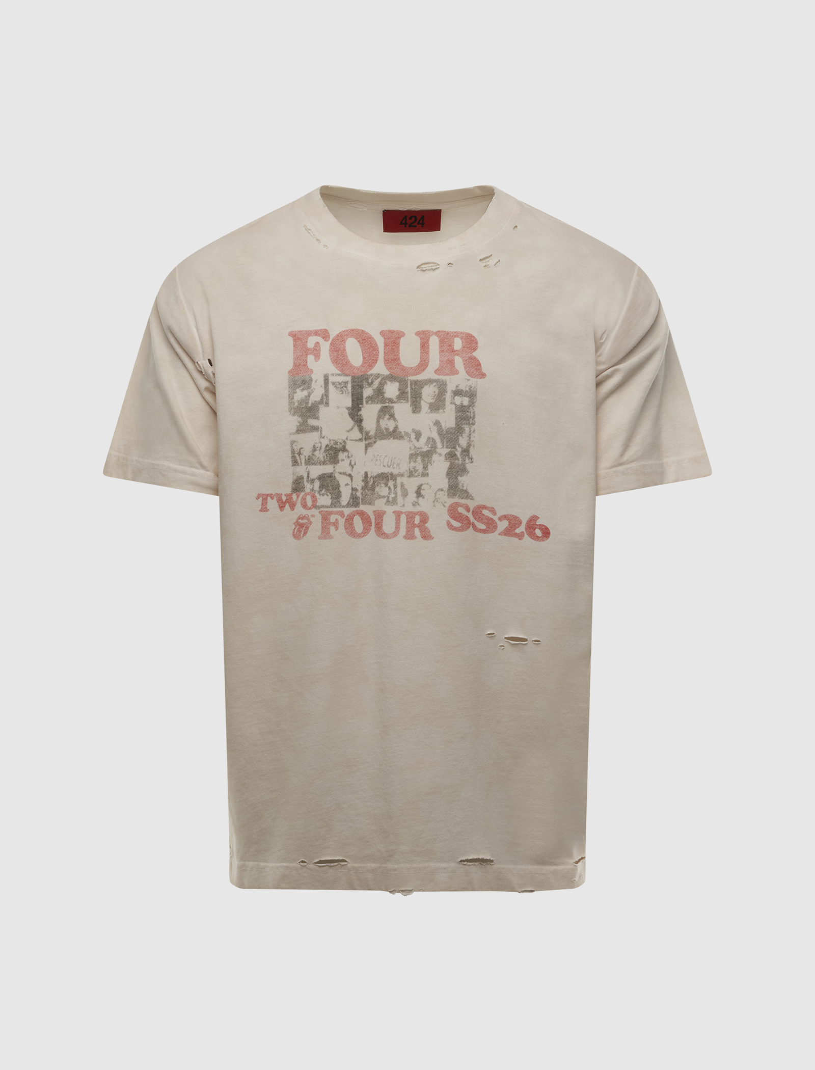 COLLAGE ROLLING STONES TEE