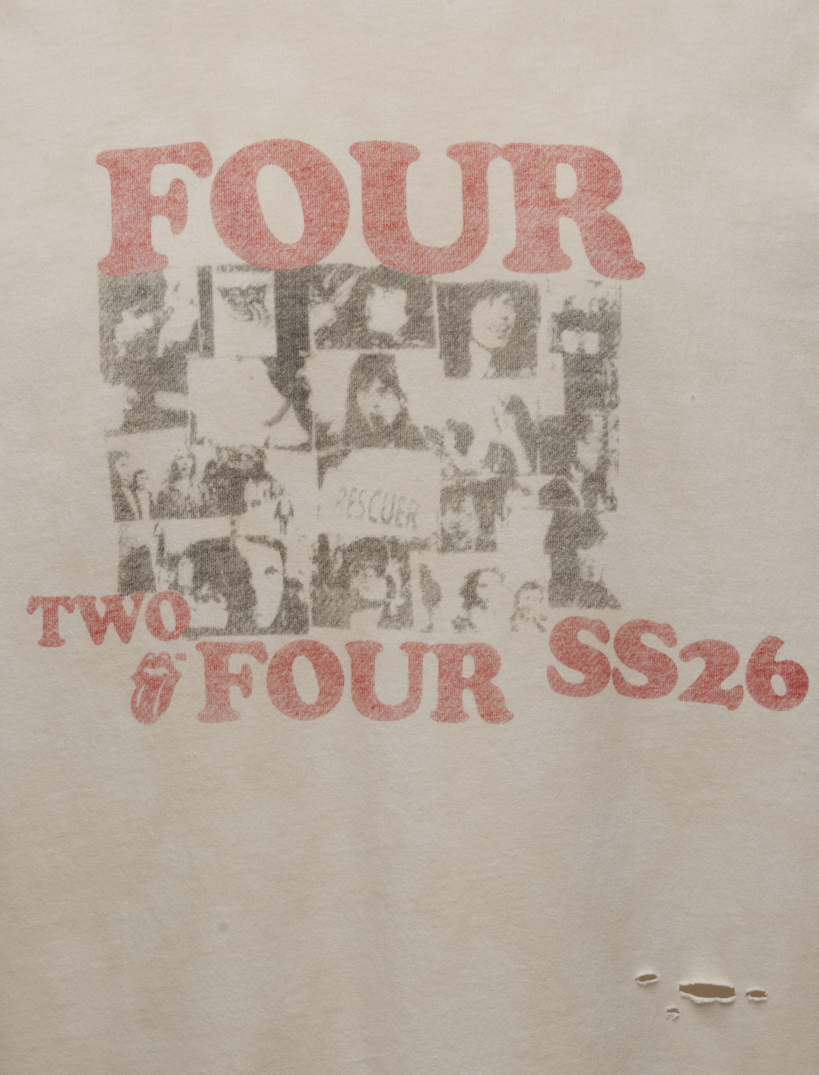 COLLAGE ROLLING STONES TEE