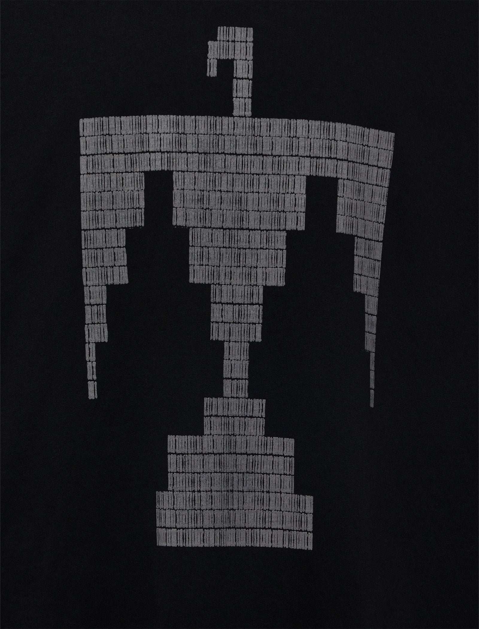 T-SHIRT MIT ADLER-PRINT