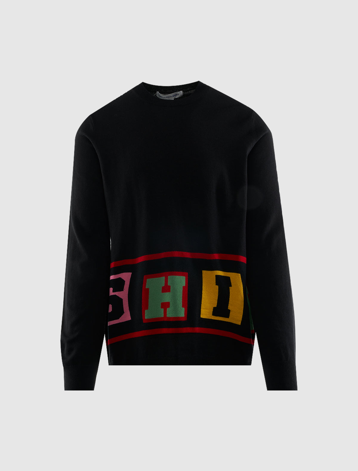 COMME DES GARÇONS SHIRT KNITTED SHIRT