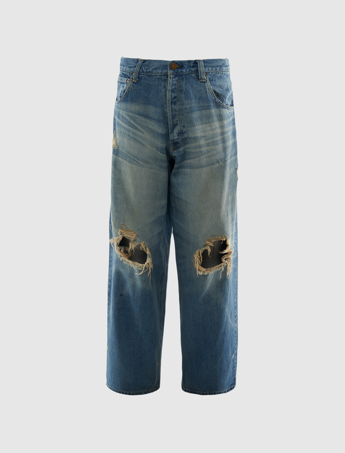 MAISON MIHARA YASUHIRO DENIM WIDE PANTS