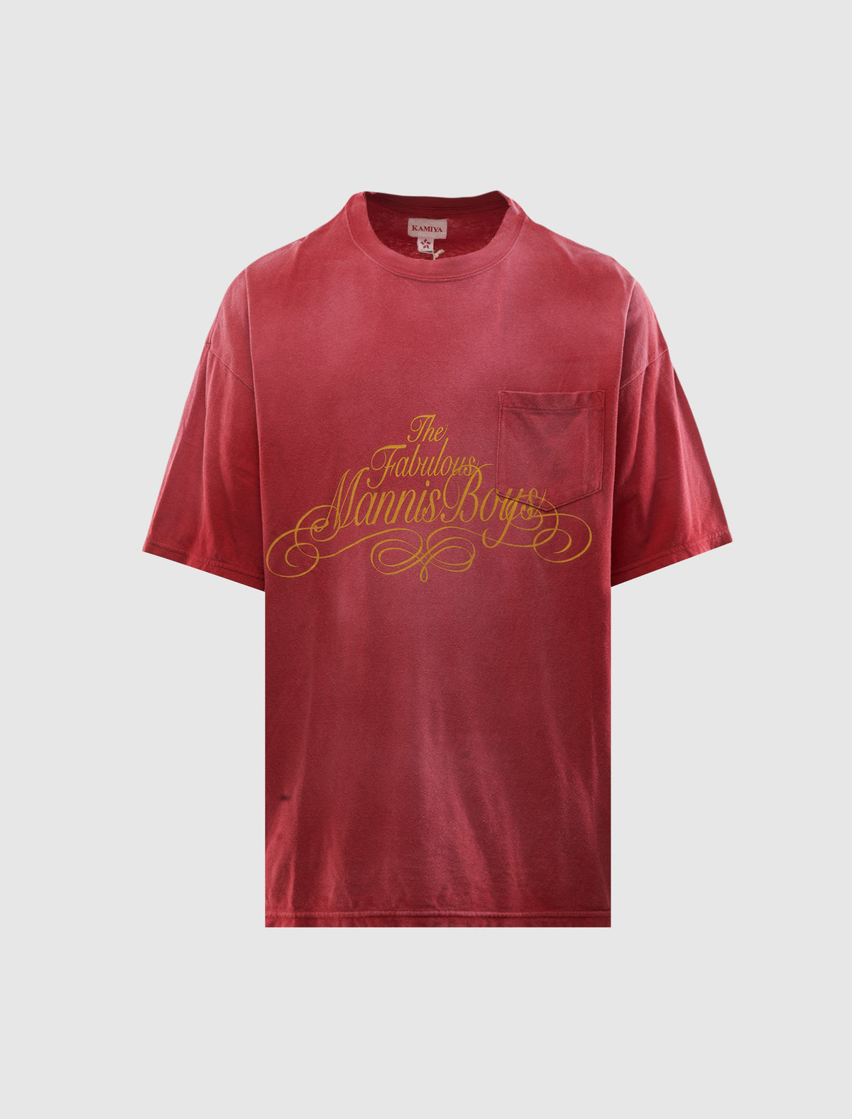 MAISON MIHARA YASUHIRO x KAMIYA DISTRESSED POCKET TEE