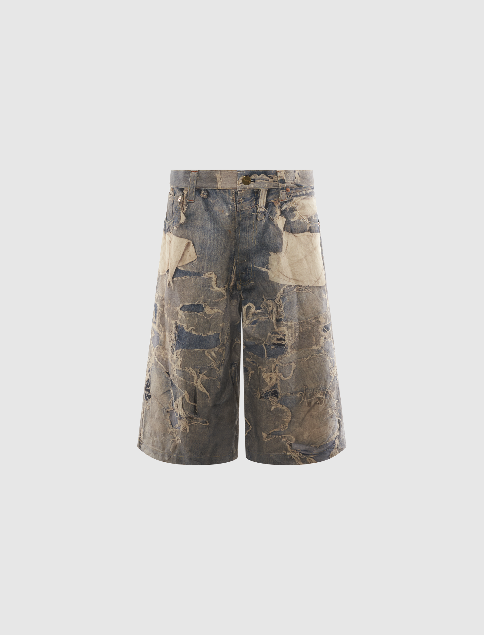 MAISON MIHARA YASUHIRO TROMPE-L'OEIL SHORTS