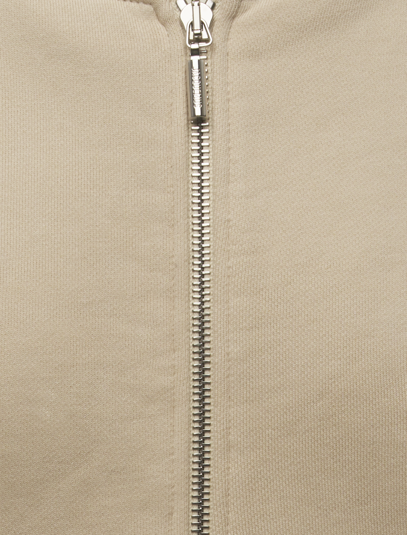 LE HOODIE ZIP GROS GRAIN