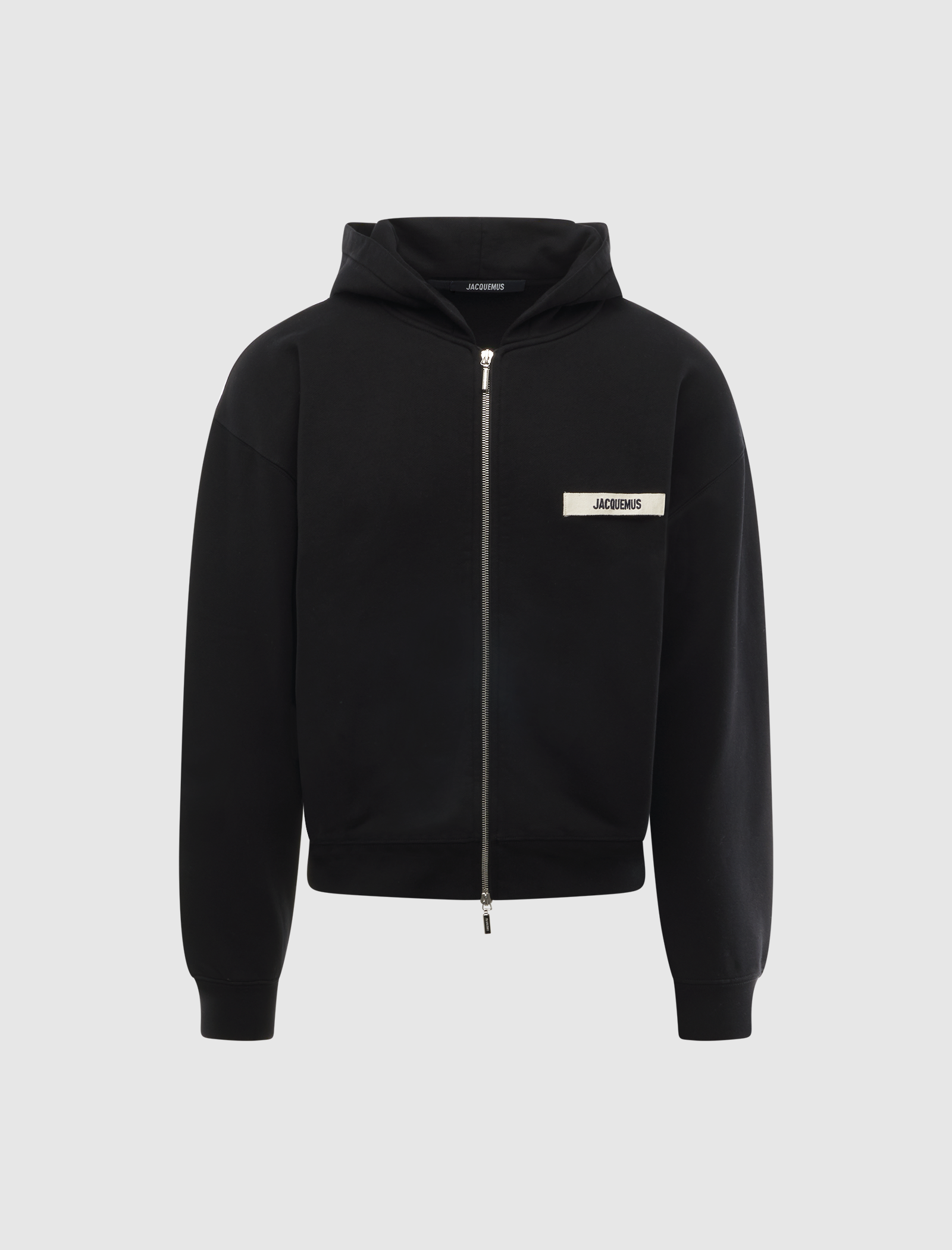 JACQUEMUS LE HOODIE ZIP GROS GRAIN