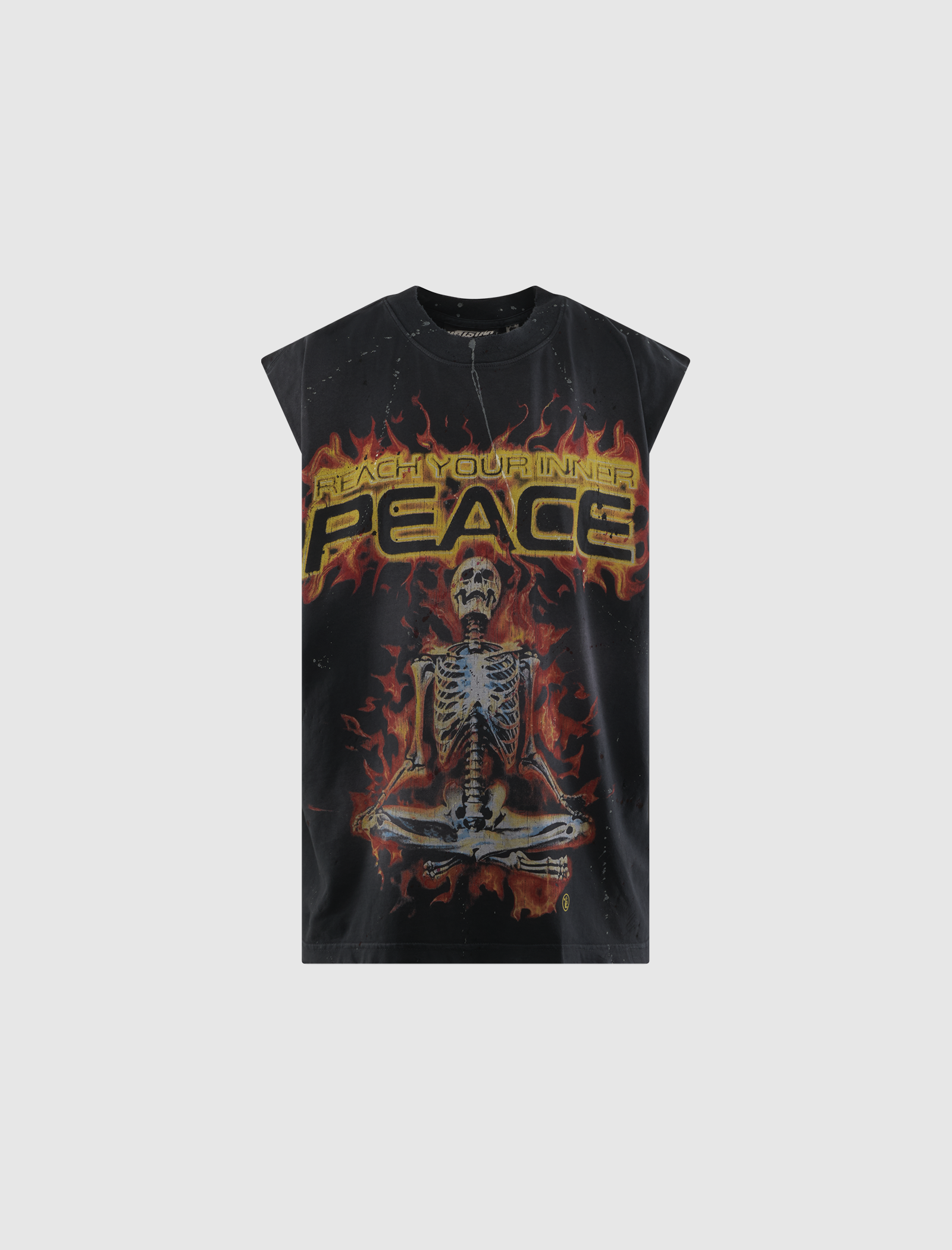HELLSTAR INNER PEACE SKELETON T-SHIRT