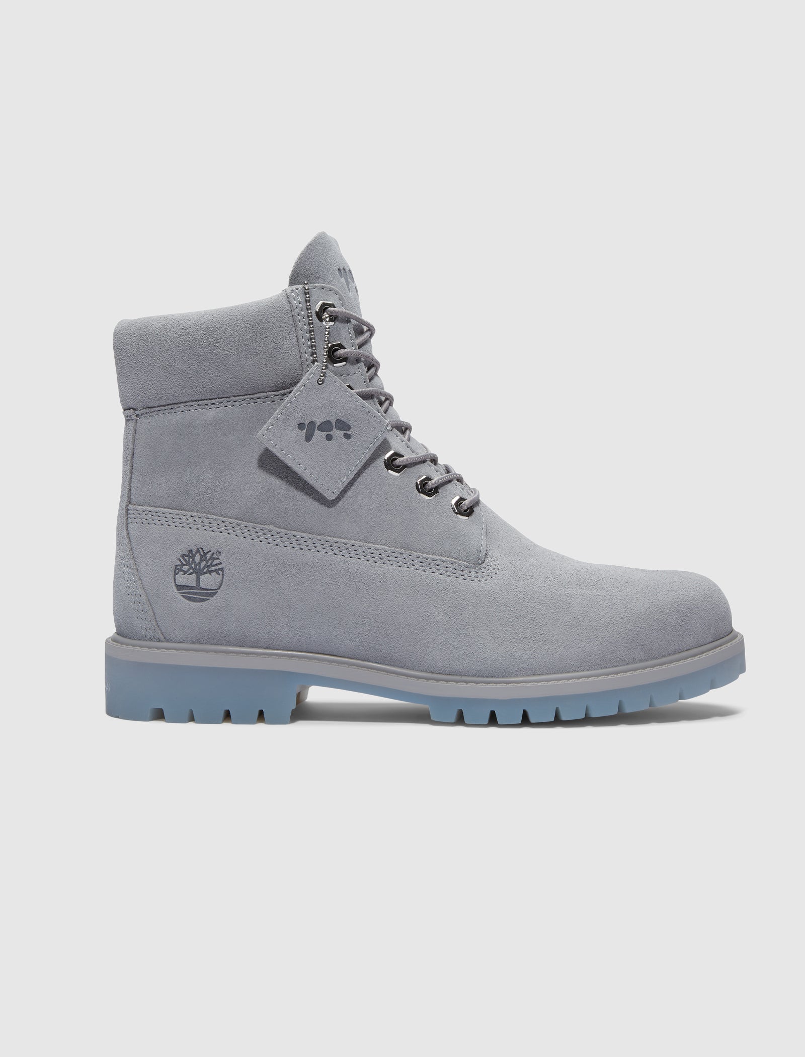 ICE STUDIOS 6 INCH BOOT "GREY SUEDE"
