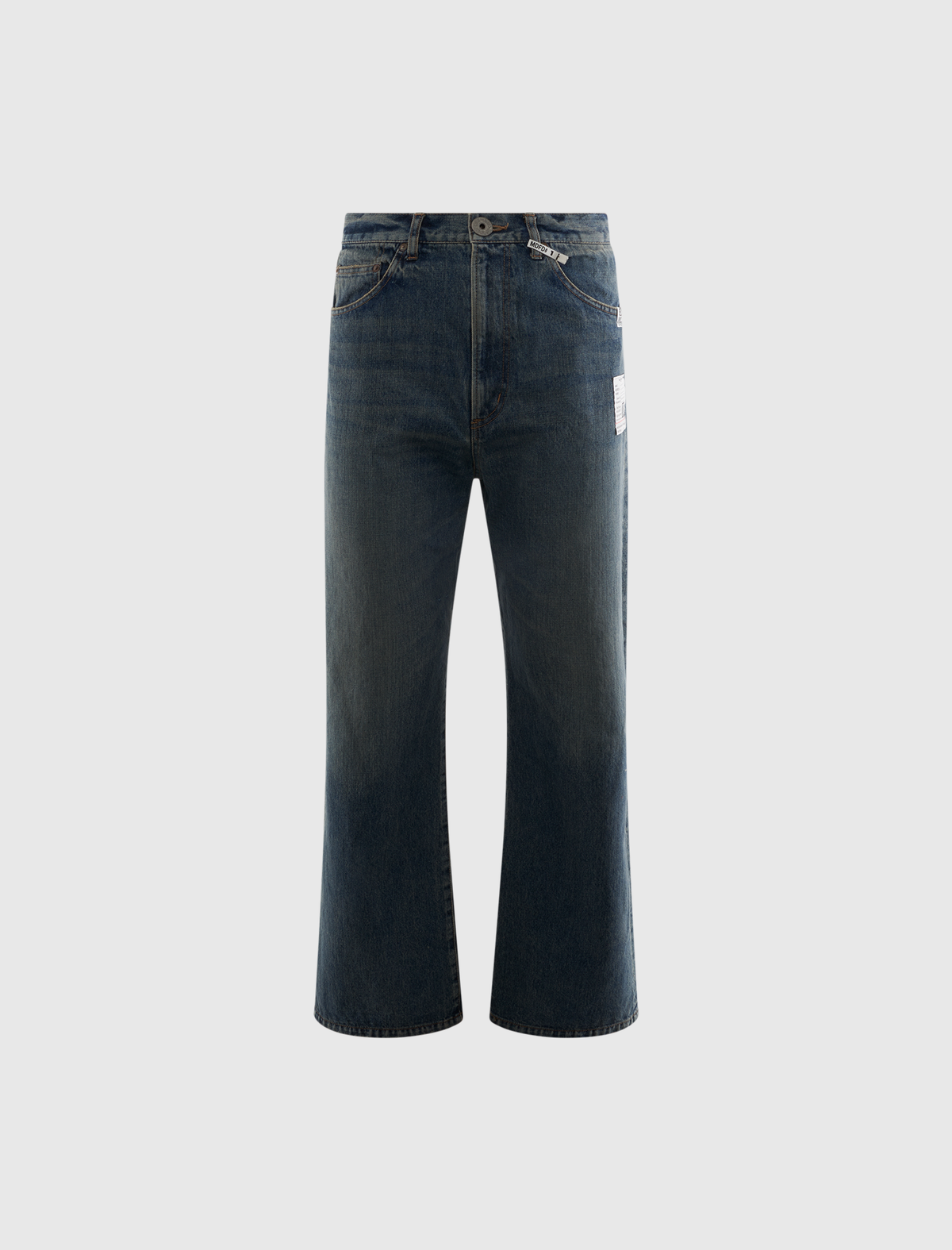 MAISON MIHARA YASUHIRO FLARED TAPERED JEANS