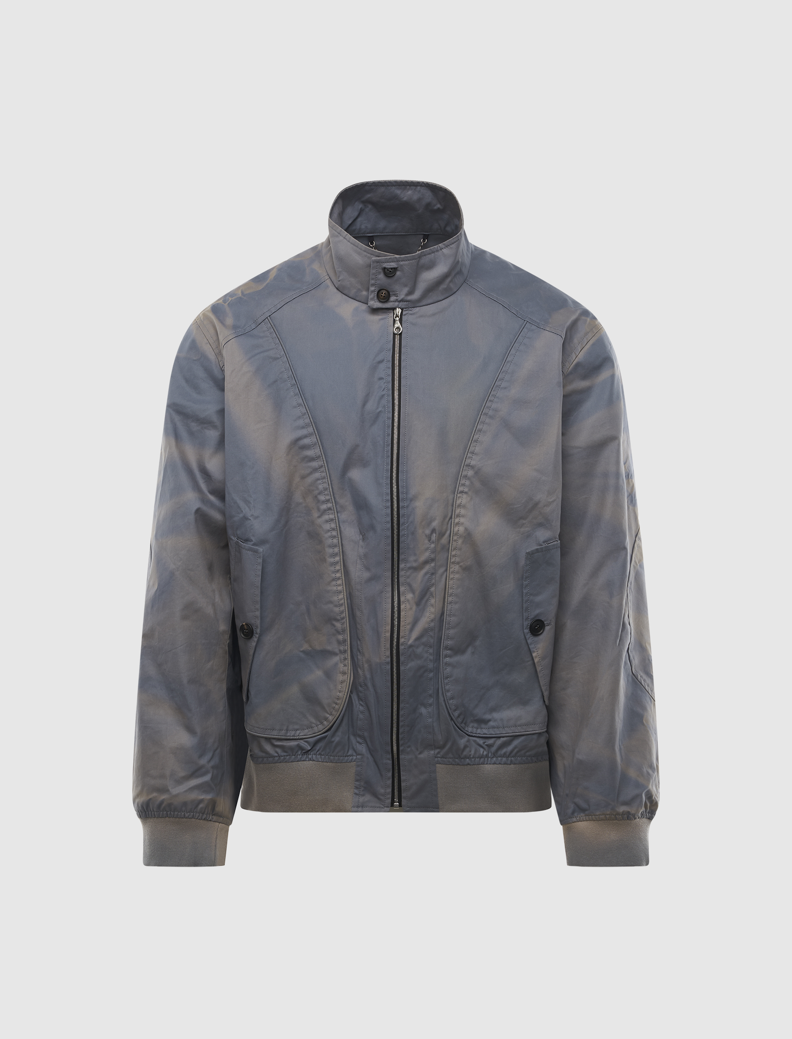 SUN-BLEACHED HIGH NECK BLOUSON