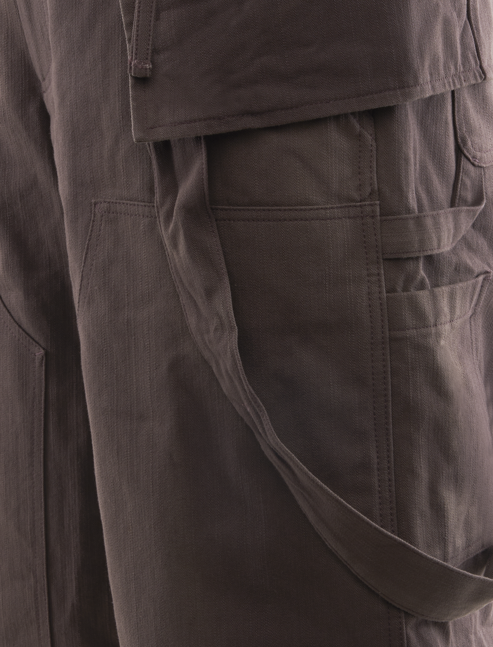SUN-BLEACHED WORK HALF TROUSERS