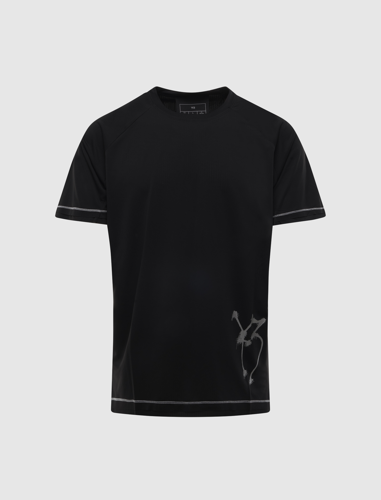 Y-3 CHITO GRAPHIC RUNNING SHORT SLEEVE TEE